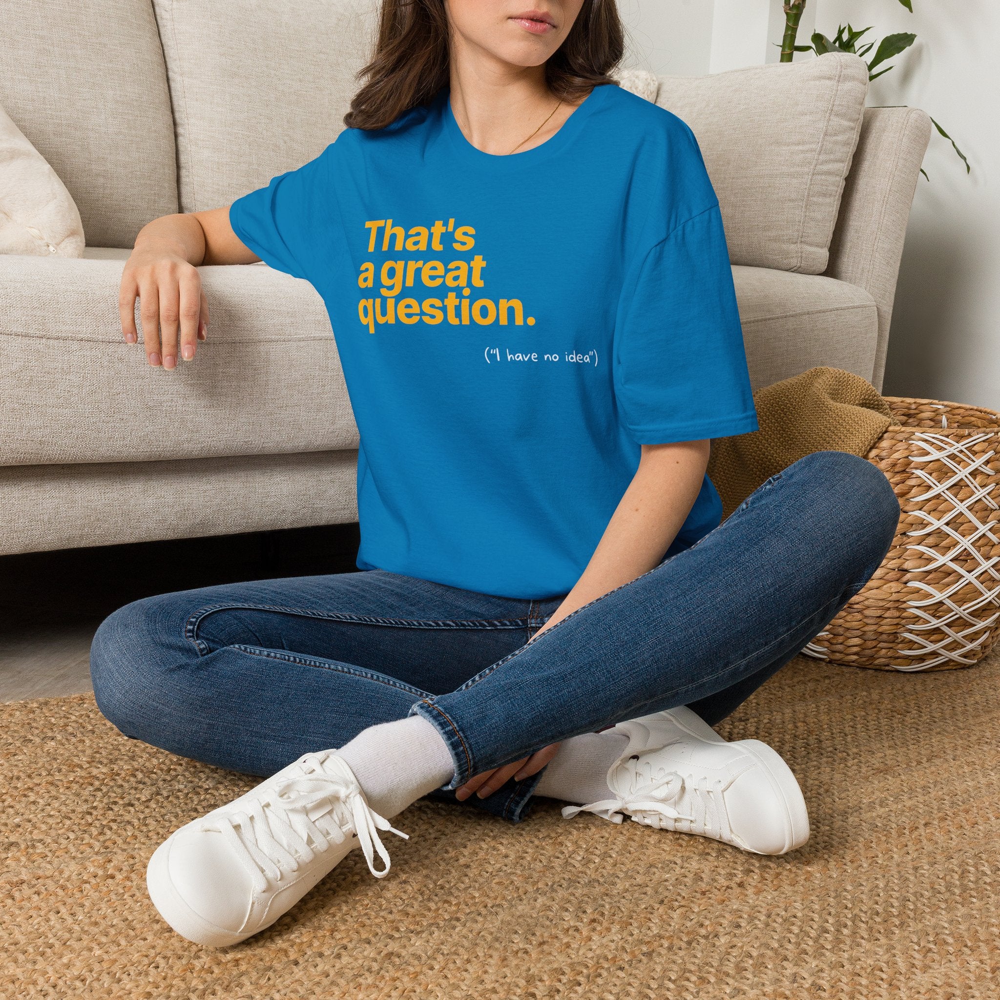 [80] A Great Question T-Shirt