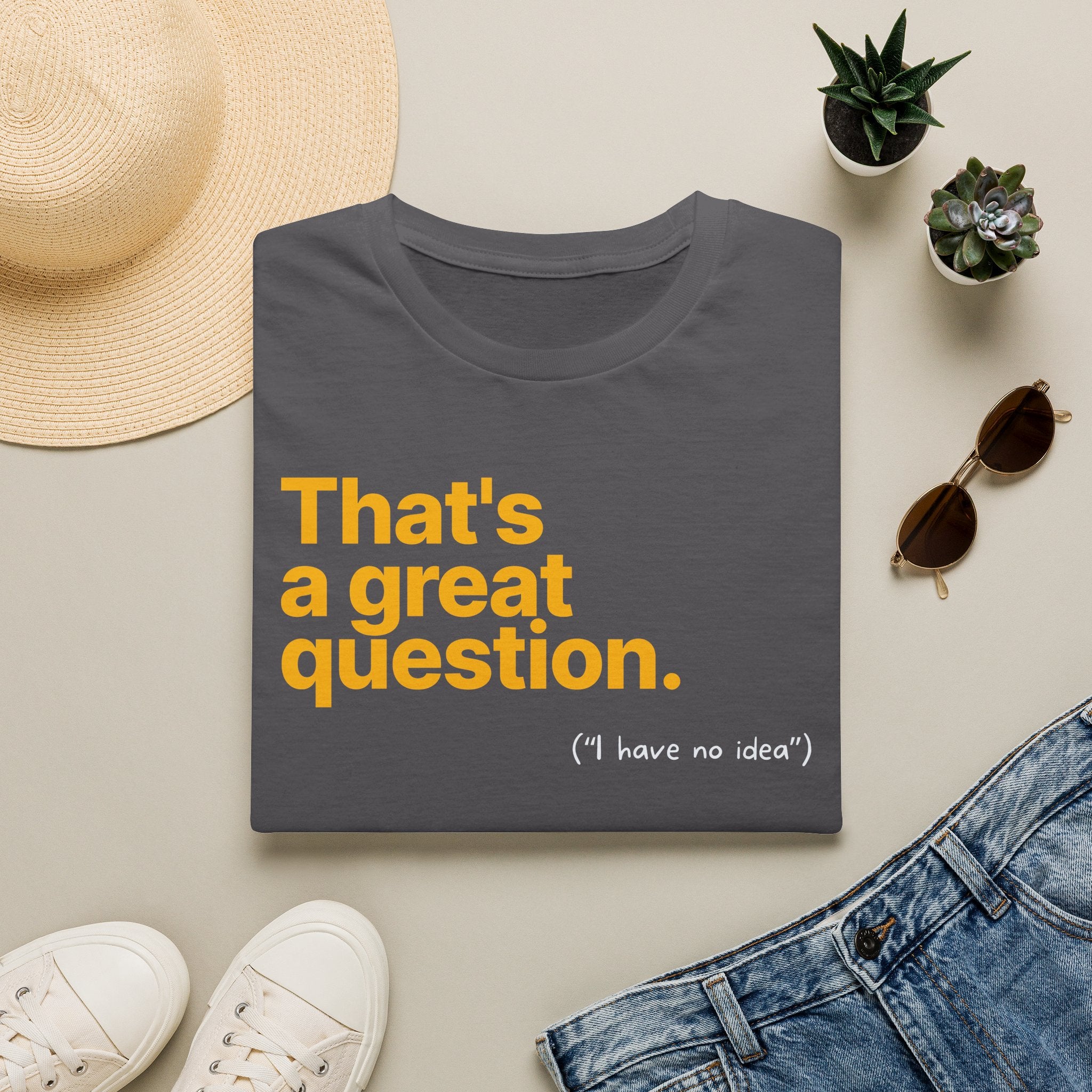 [80] A Great Question T-Shirt