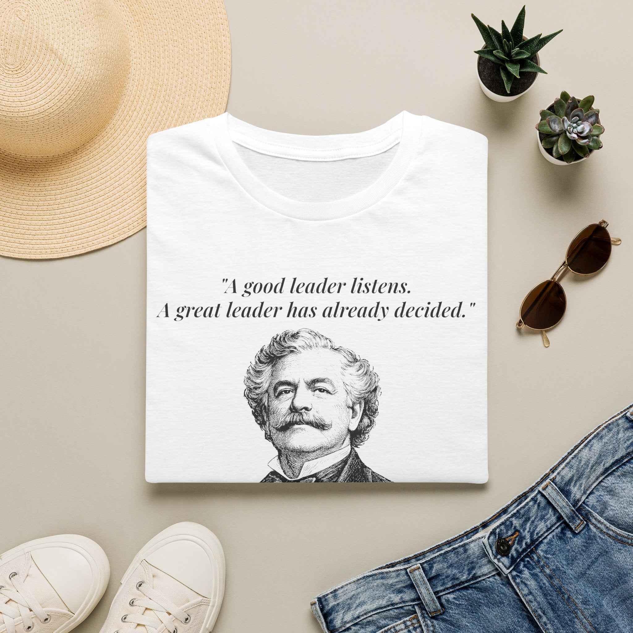 [76] A Great Leader T-Shirt