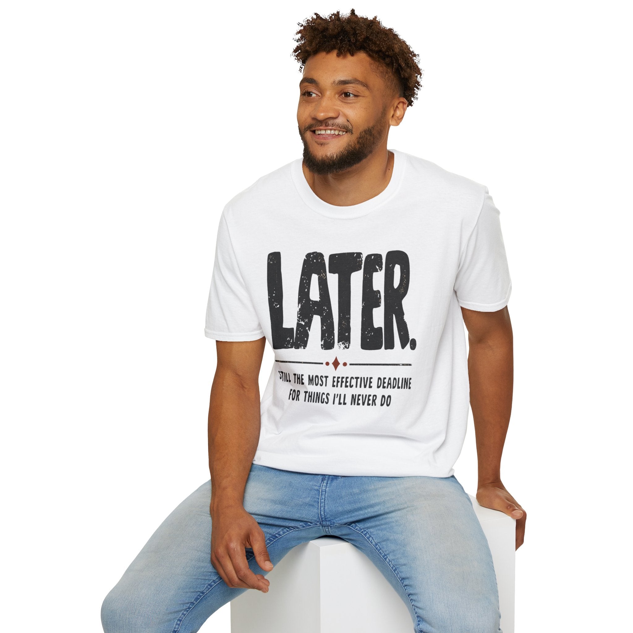[102] Later Procrastination Deadline T-Shirt