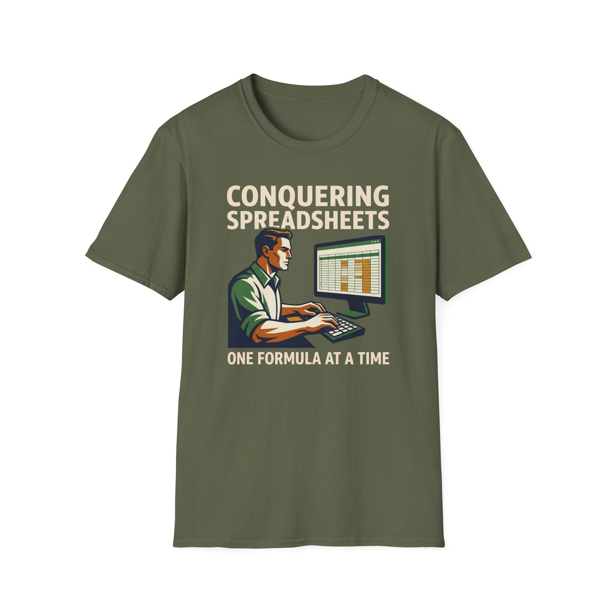 [42] Conquering Spreadsheets T-Shirt