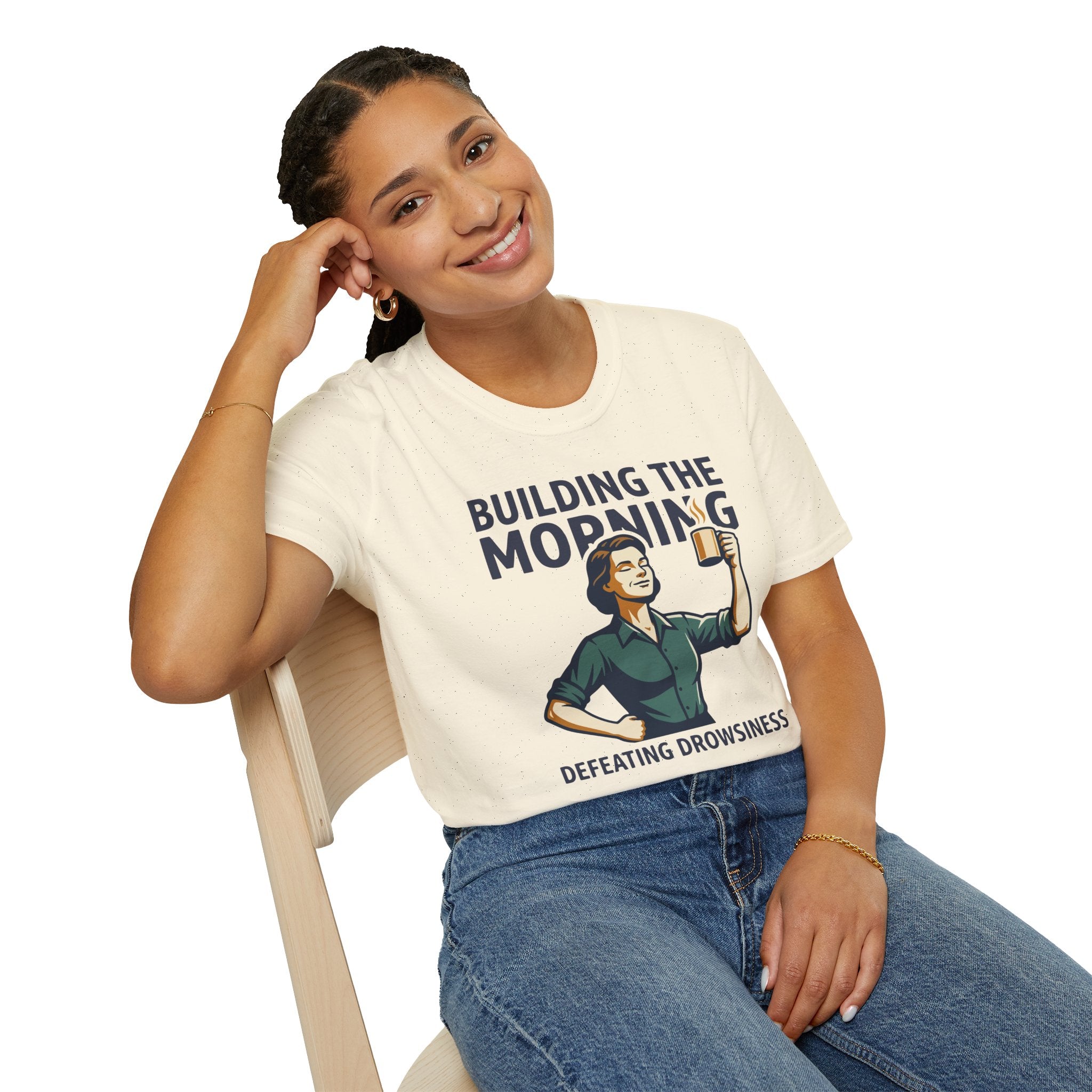 [43] Building The Morning - F T-Shirt