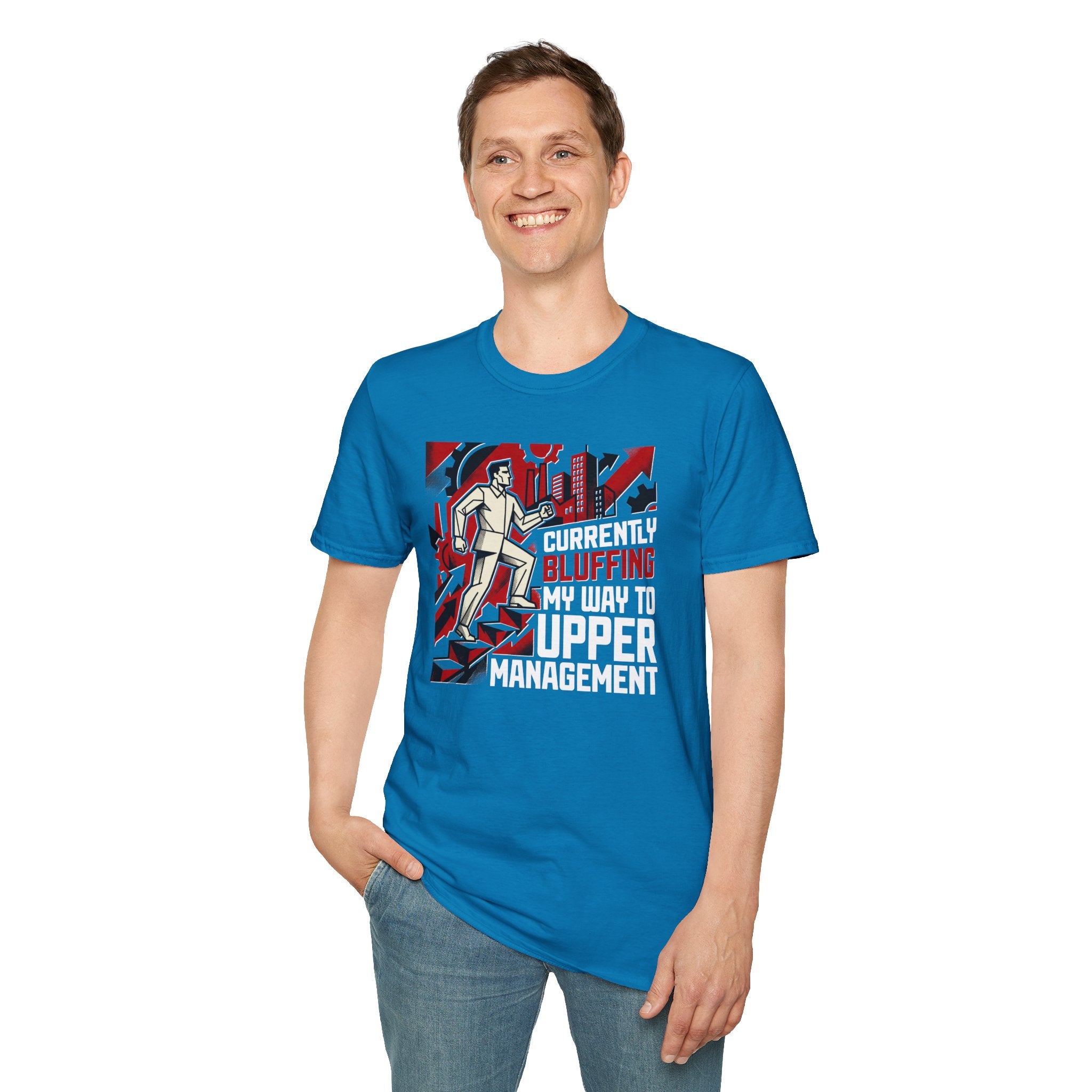 [33] Currently Bluffing My Way T-Shirt