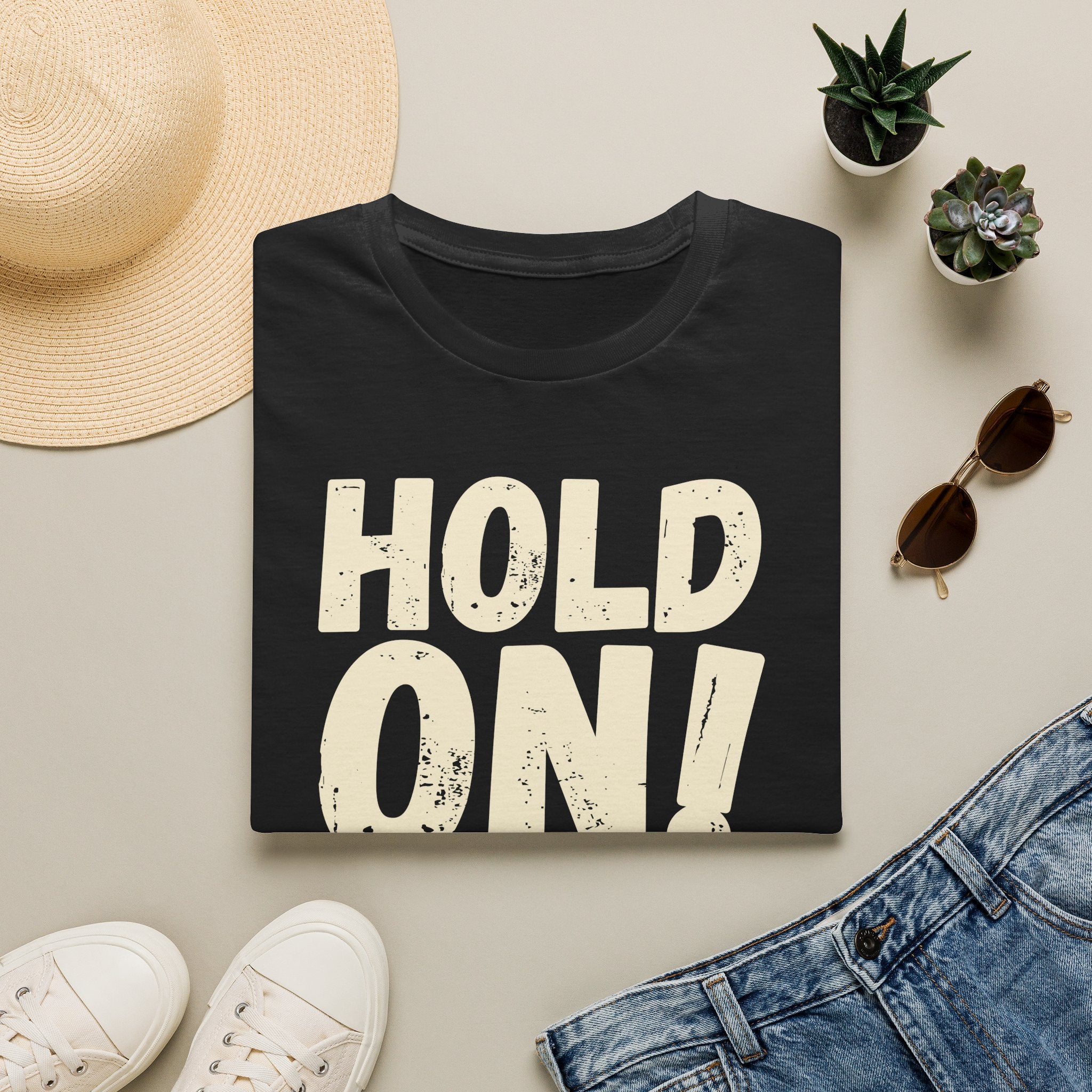 [106] Hold On Stalling Tactic T-Shirt