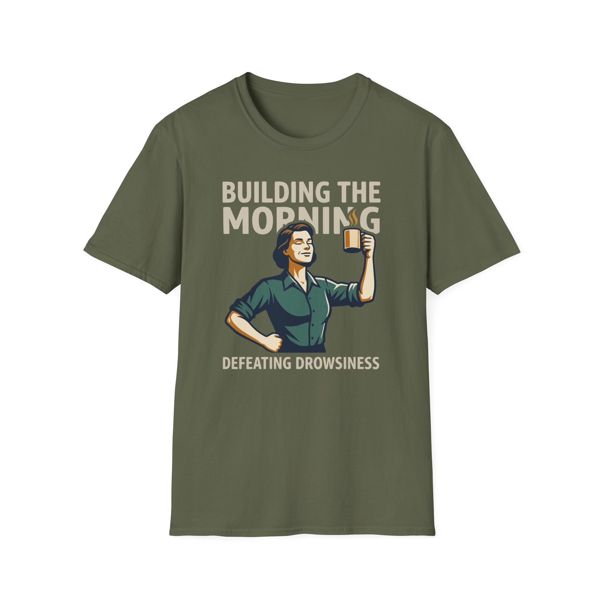 [43] Building The Morning - F T-Shirt