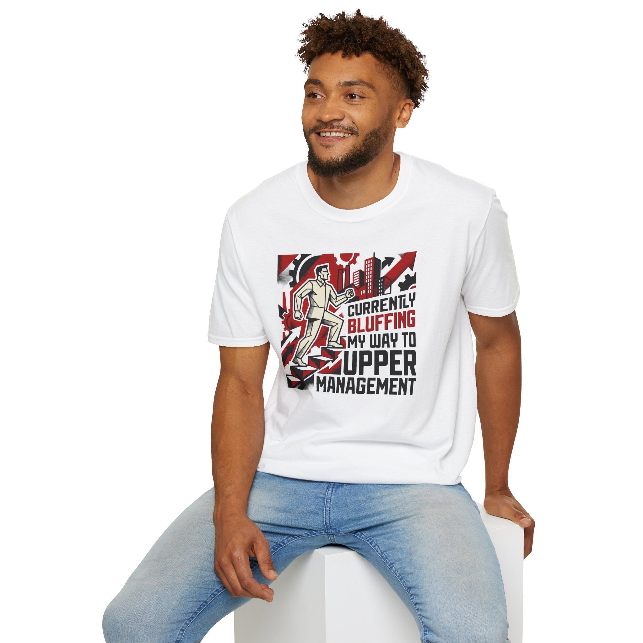 [33] Currently Bluffing My Way T-Shirt