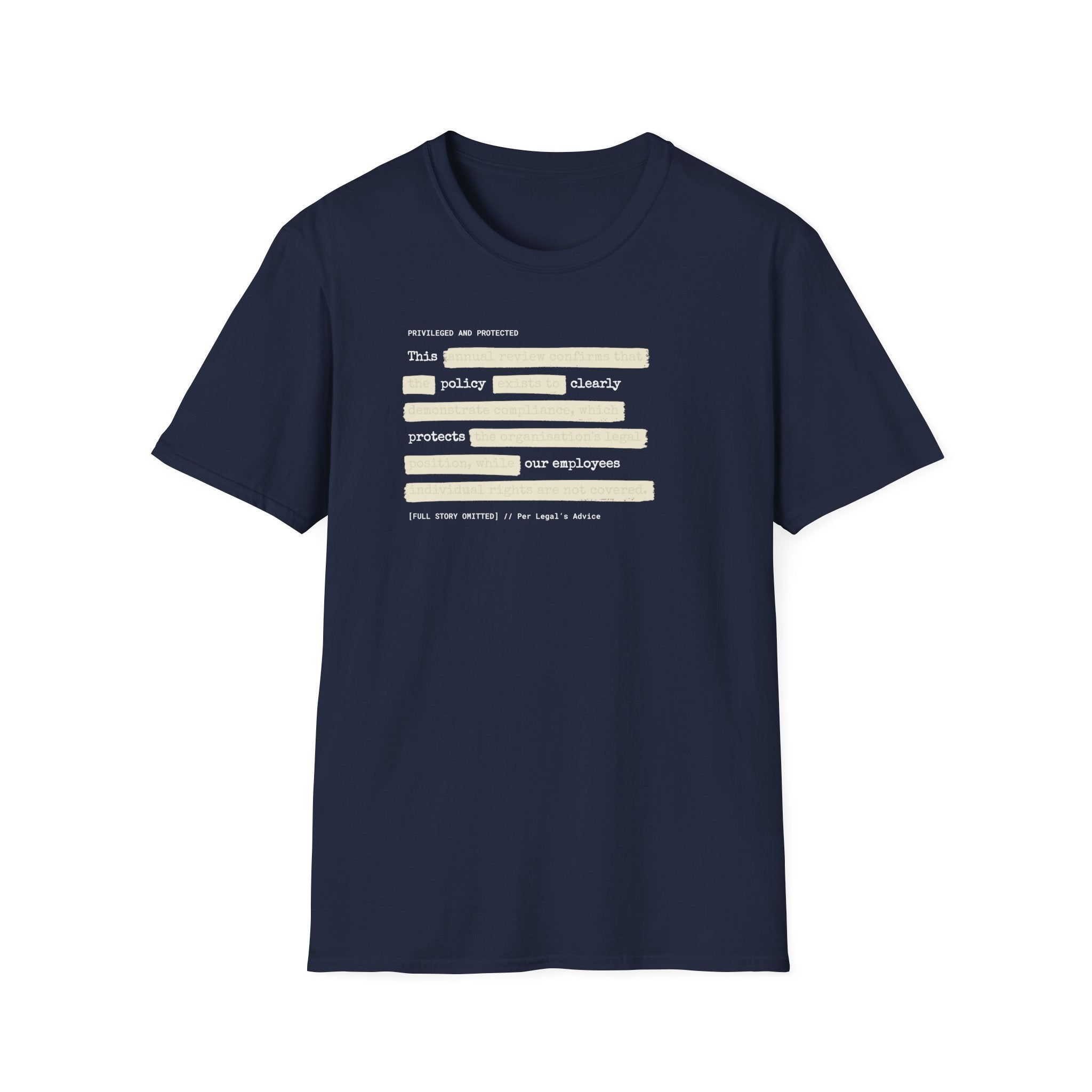[63] An Honest Legal Policy T-Shirt