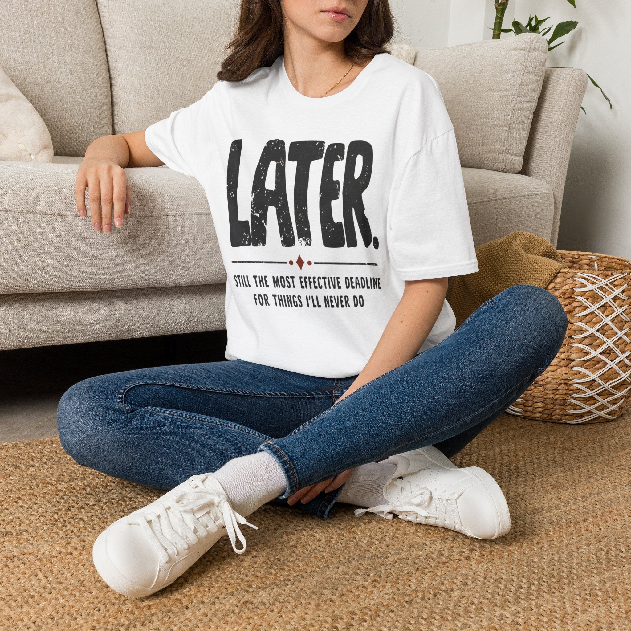 [102] Later Procrastination Deadline T-Shirt