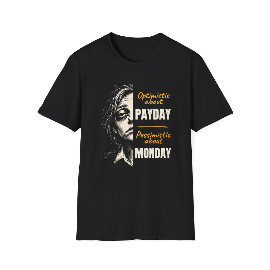 [50] Pessimistic About Monday T-Shirt