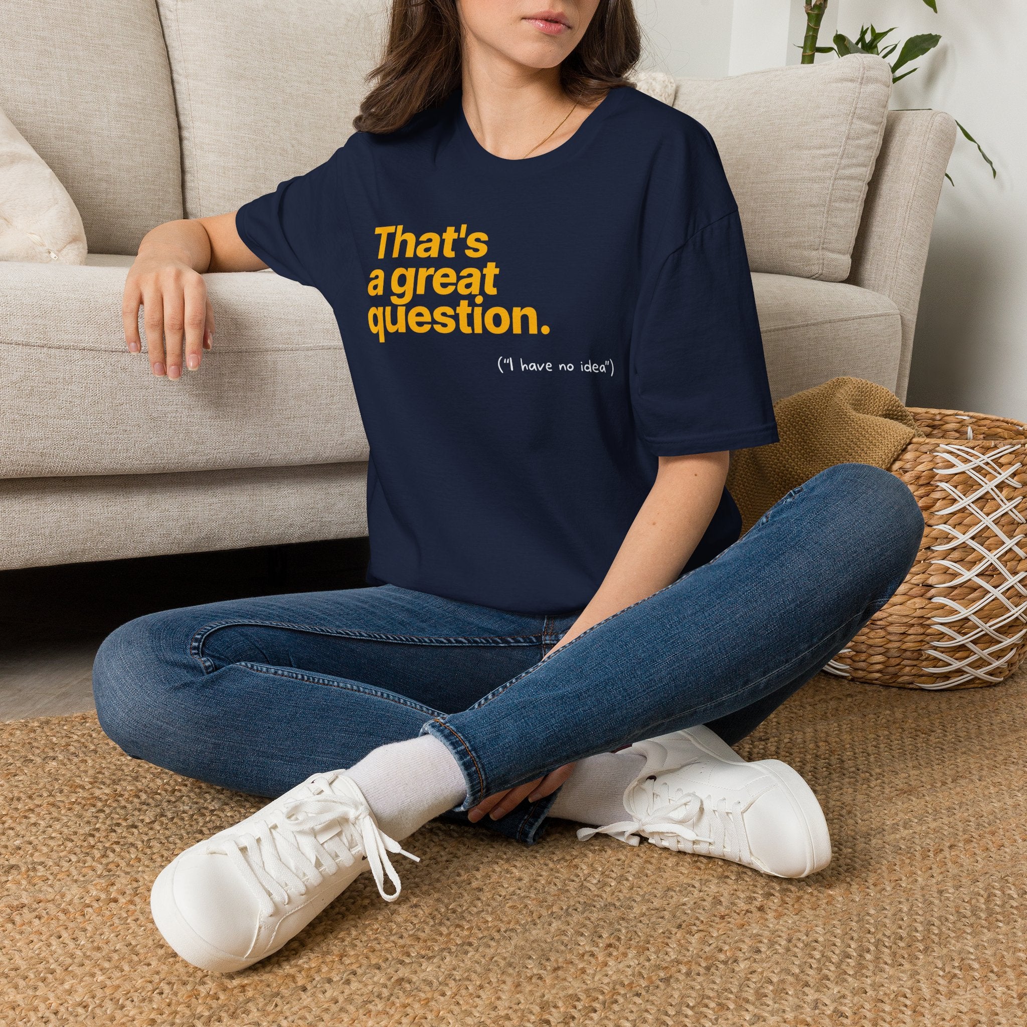 [80] A Great Question T-Shirt