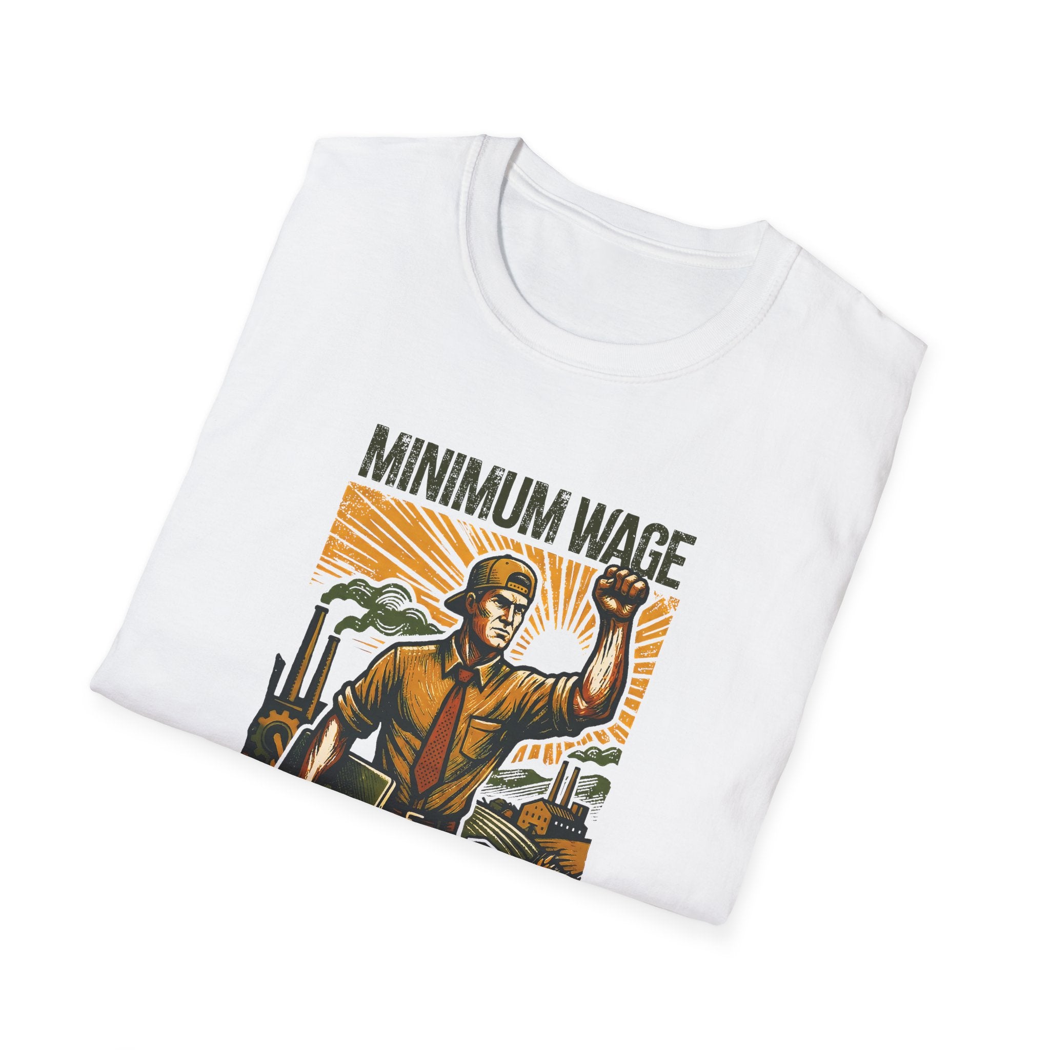 [40] Minimum Wage Maximum Contempt T-Shirt