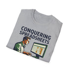 [42] Conquering Spreadsheets T-Shirt
