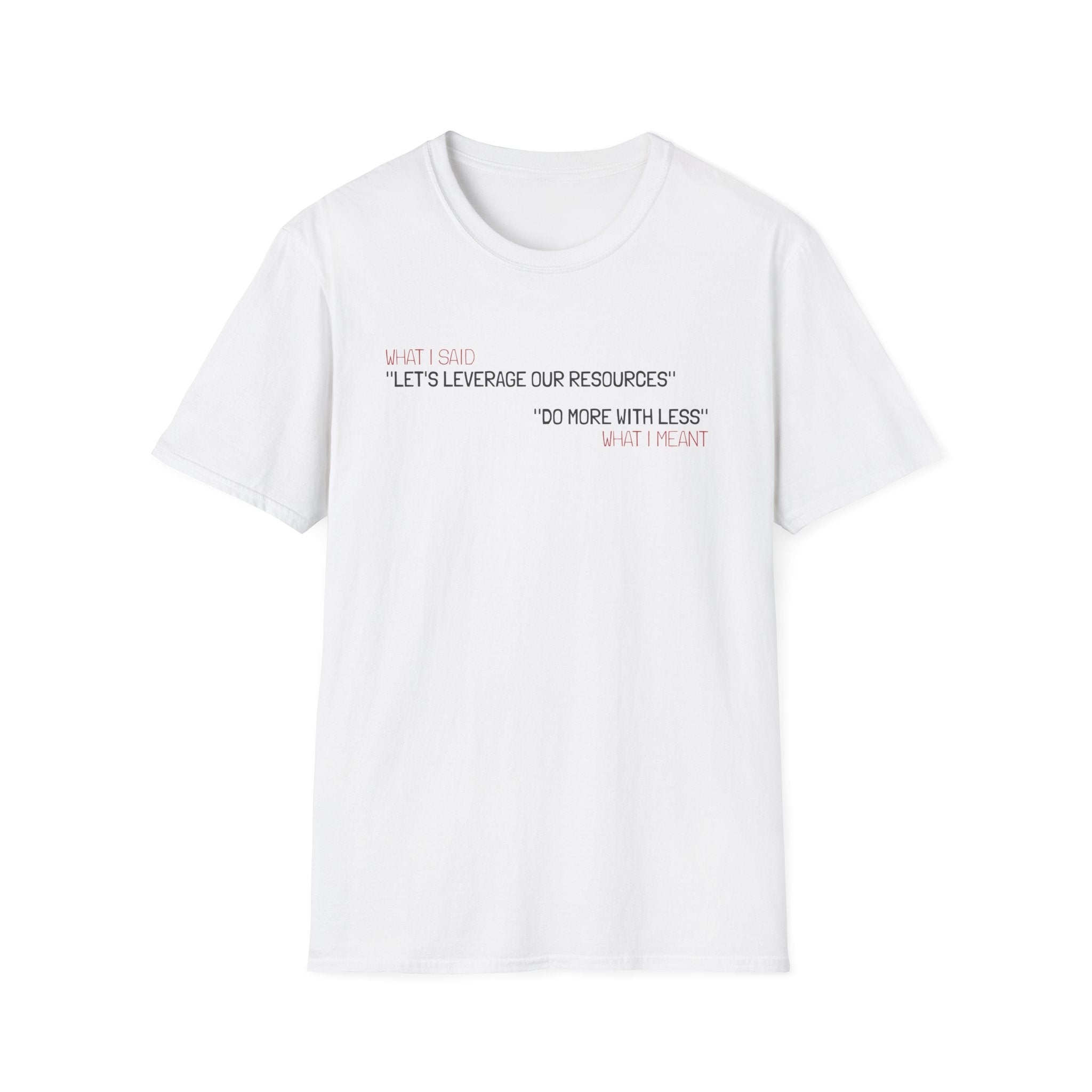 Leverage Resources T-Shirt