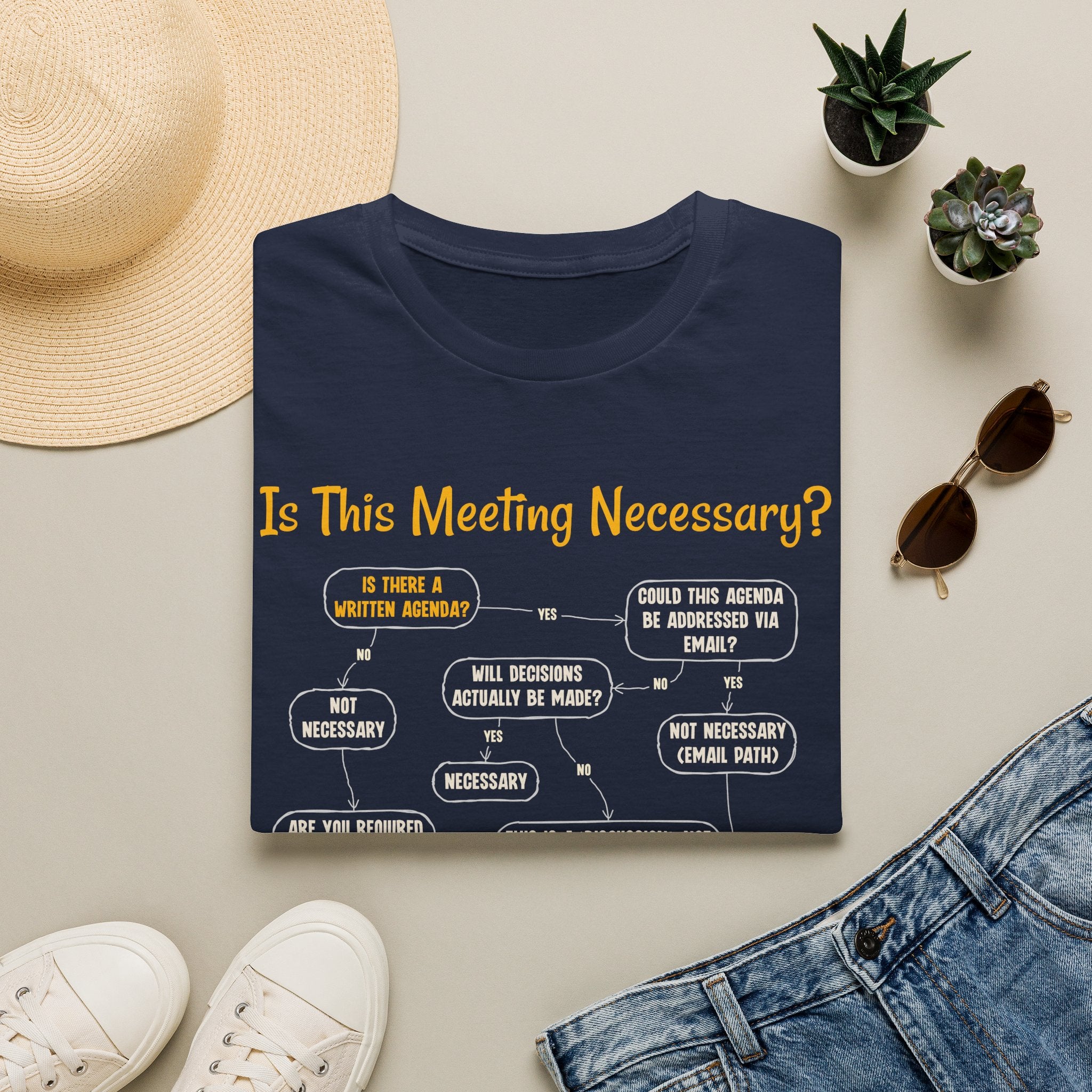 [81] Is This Meeting Necessary T-Shirt