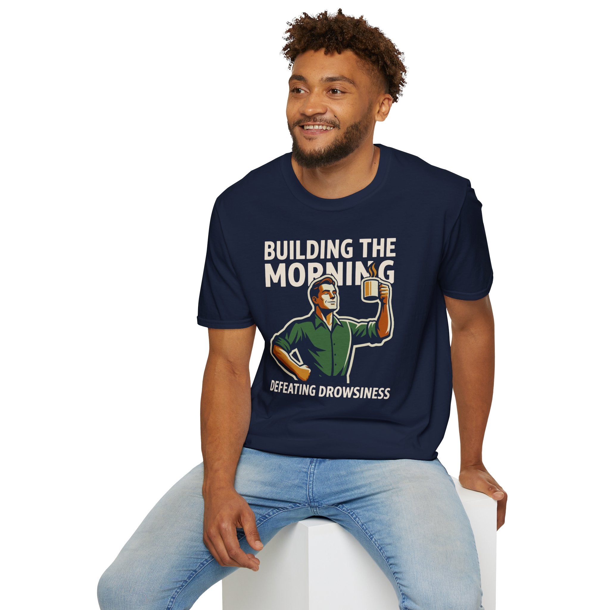 [44] Building The Morning - M T-Shirt