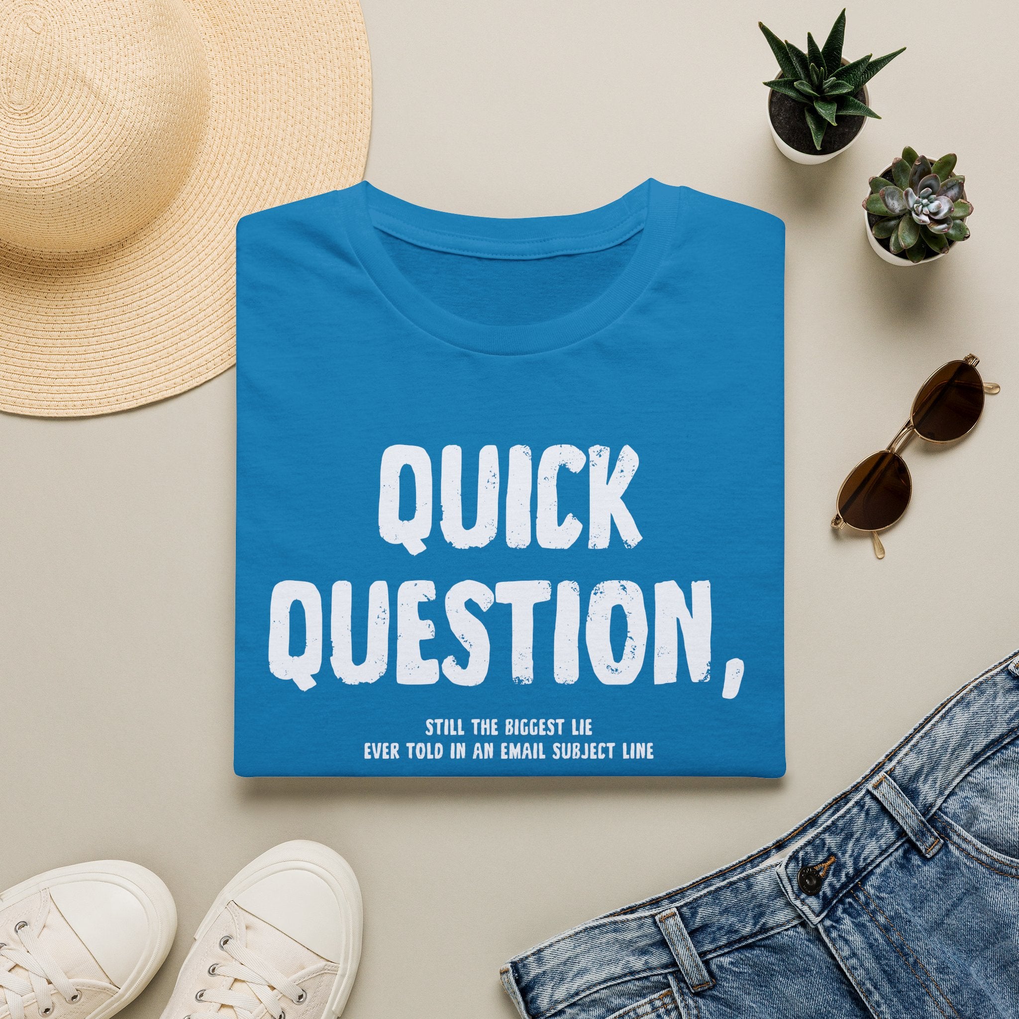 [103] Quick Question Email Subject Line T-Shirt