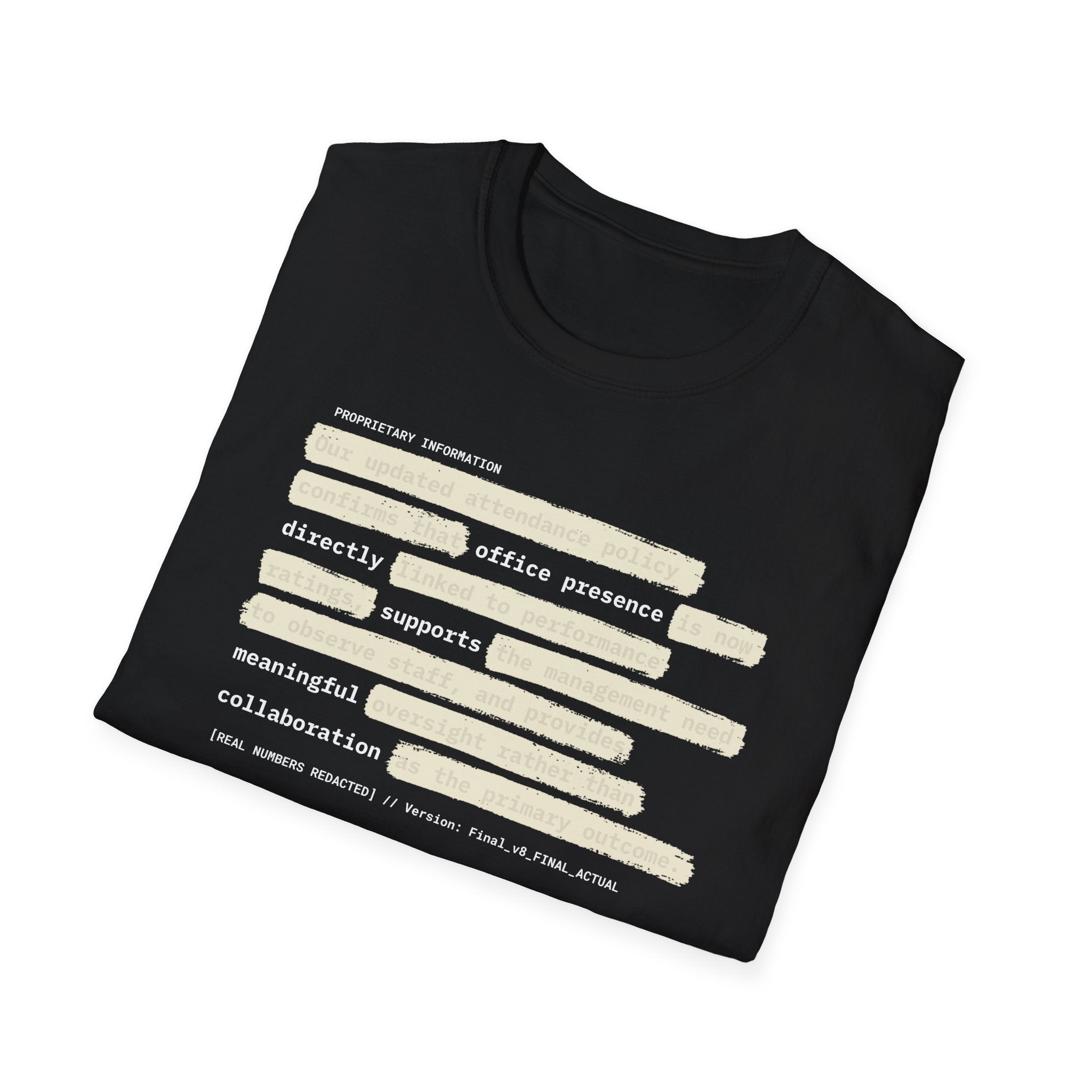 [64] Return To Office Policy T-Shirt