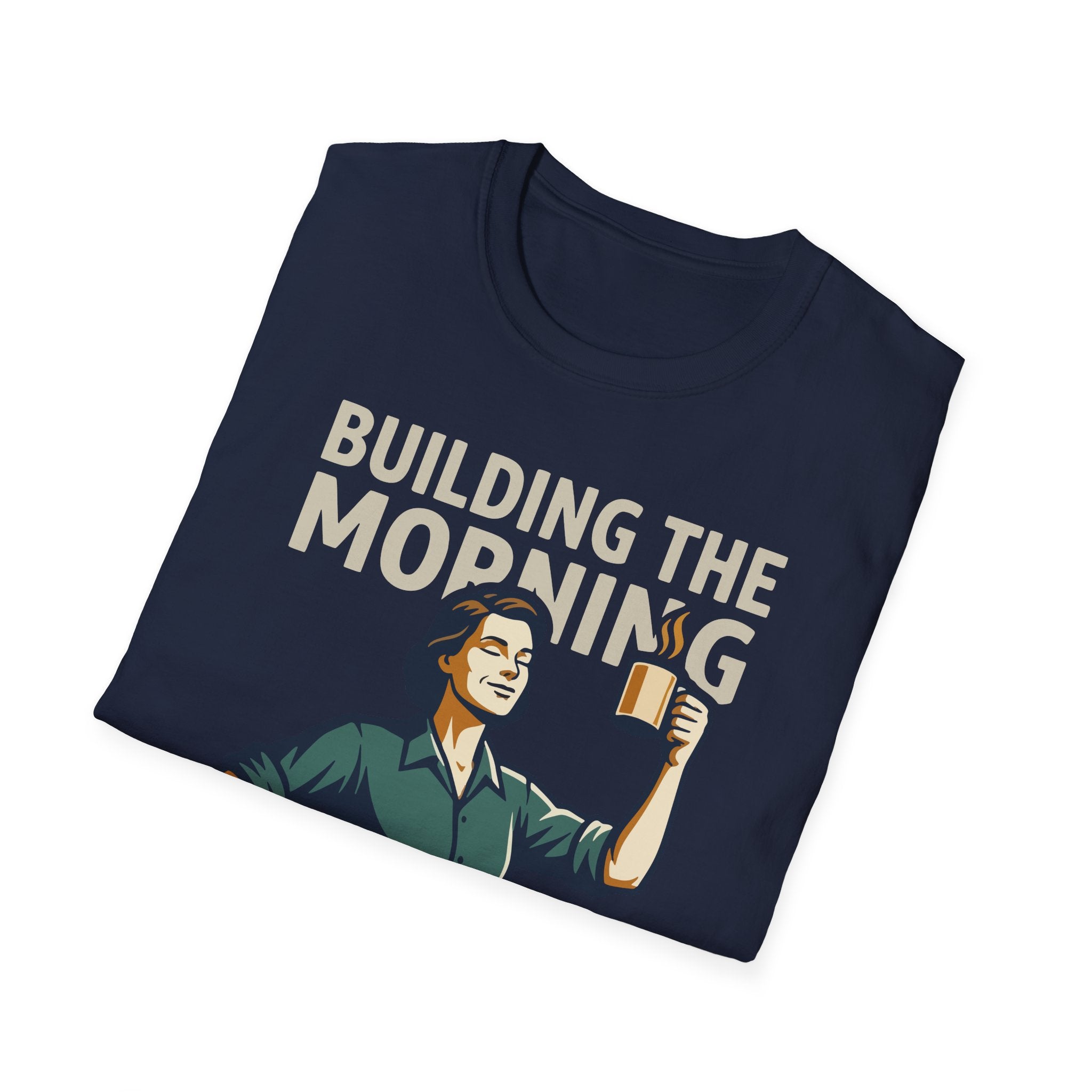 [43] Building The Morning - F T-Shirt