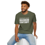 [41] Minimum Wage Maximum Contempt T-Shirt