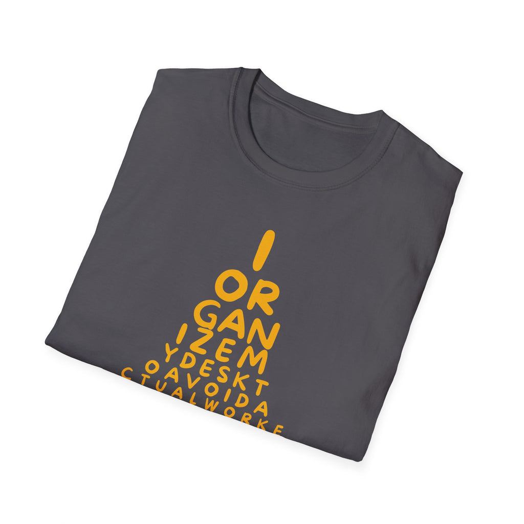 [3] Desk Organization Procrastination T-Shirt