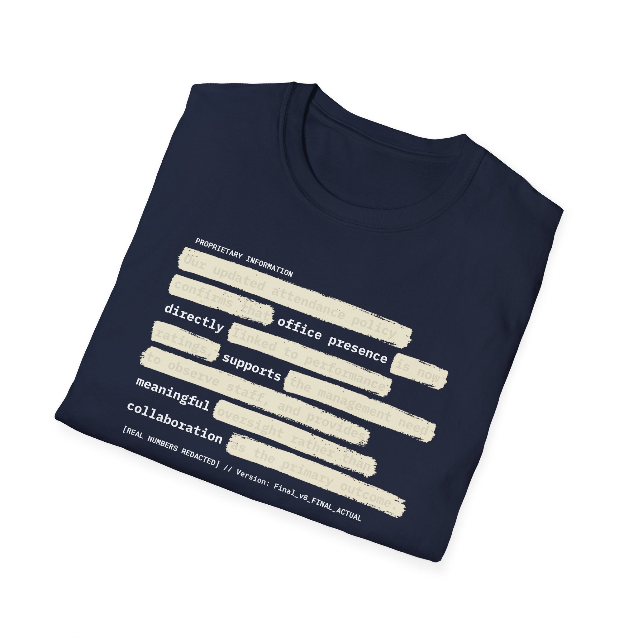 [64] Return To Office Policy T-Shirt