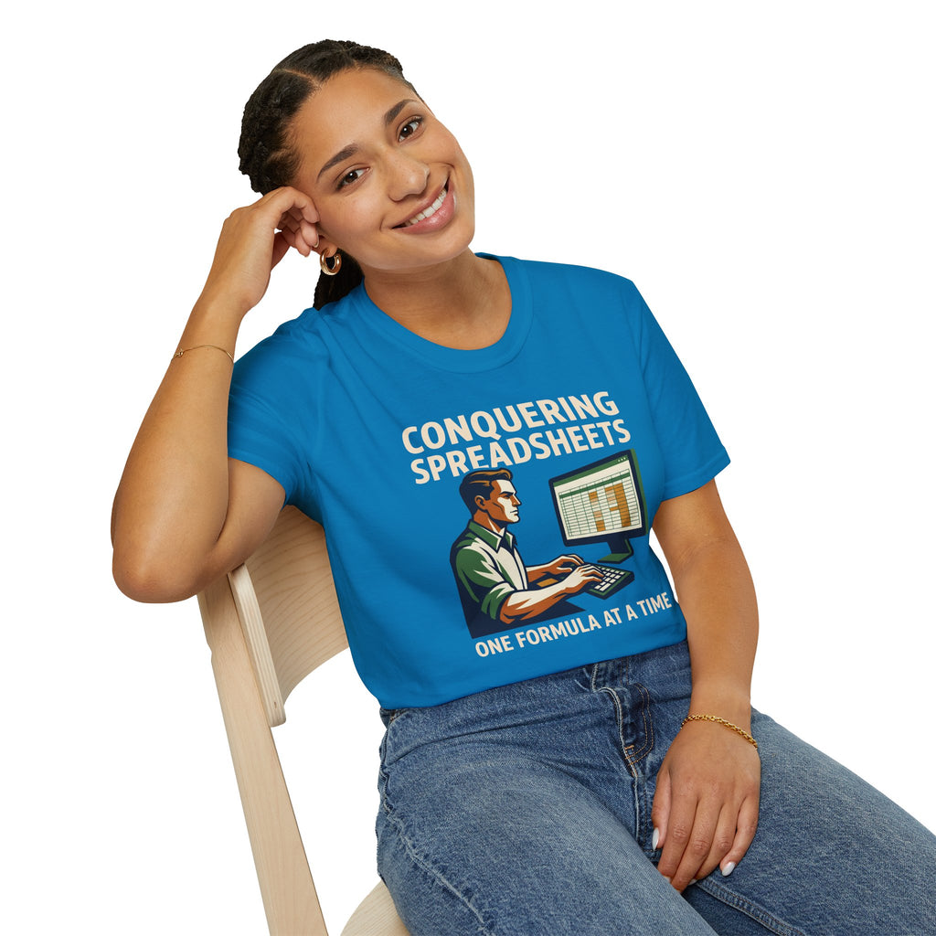 [42] Conquering Spreadsheets T-Shirt