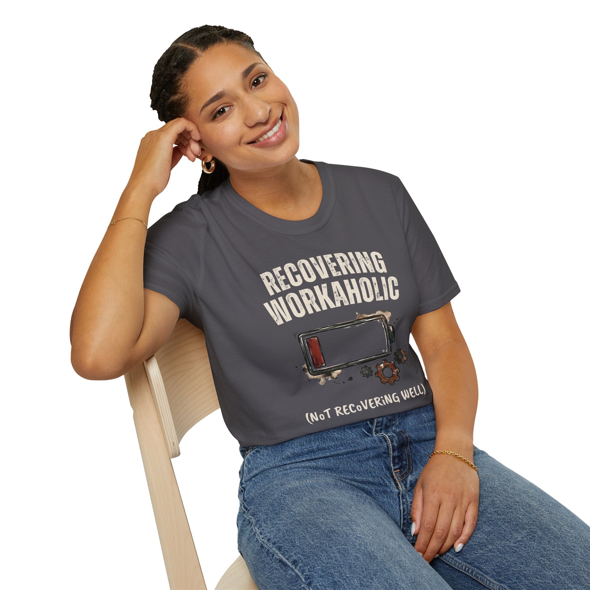 [37] Recovering Workaholic T-Shirt