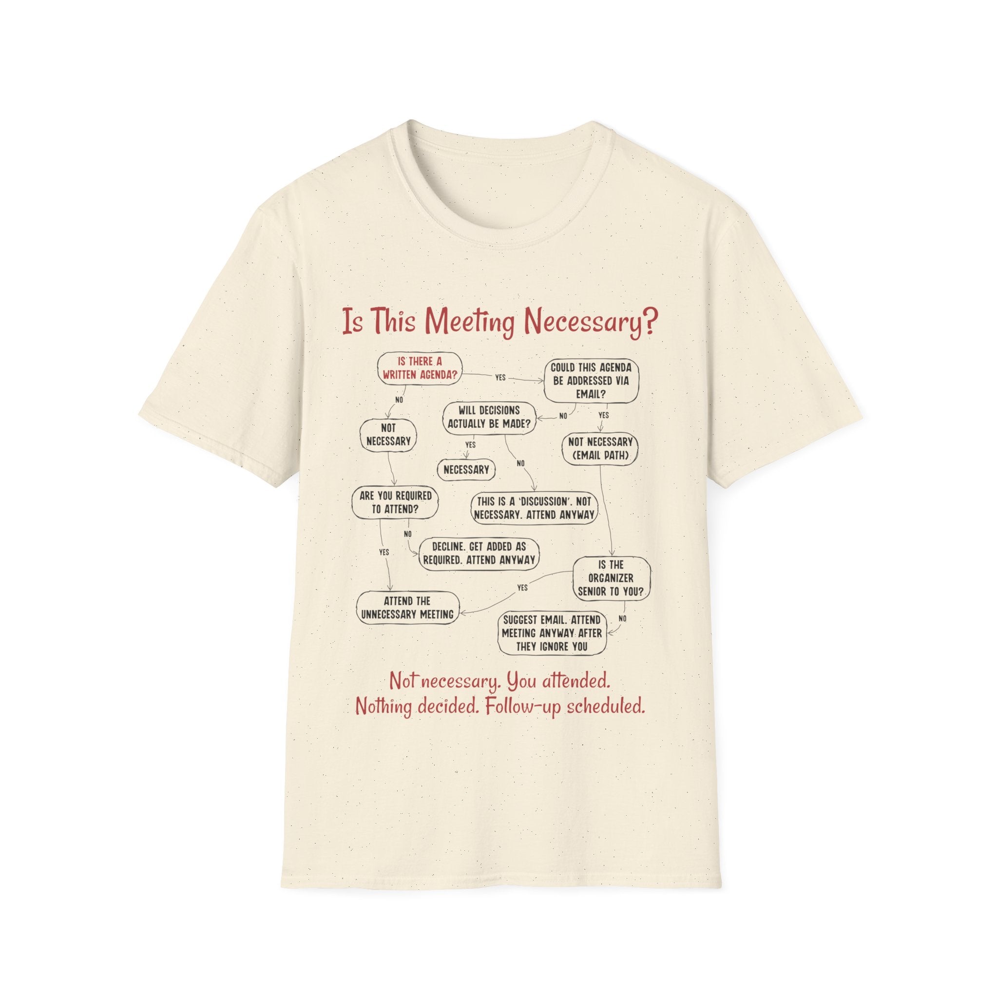 [81] Is This Meeting Necessary T-Shirt
