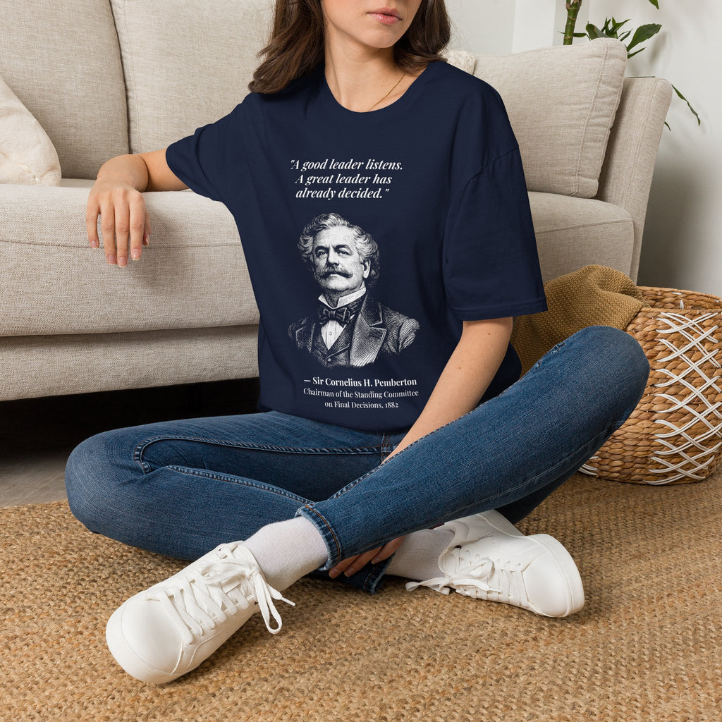 [76] A Great Leader T-Shirt
