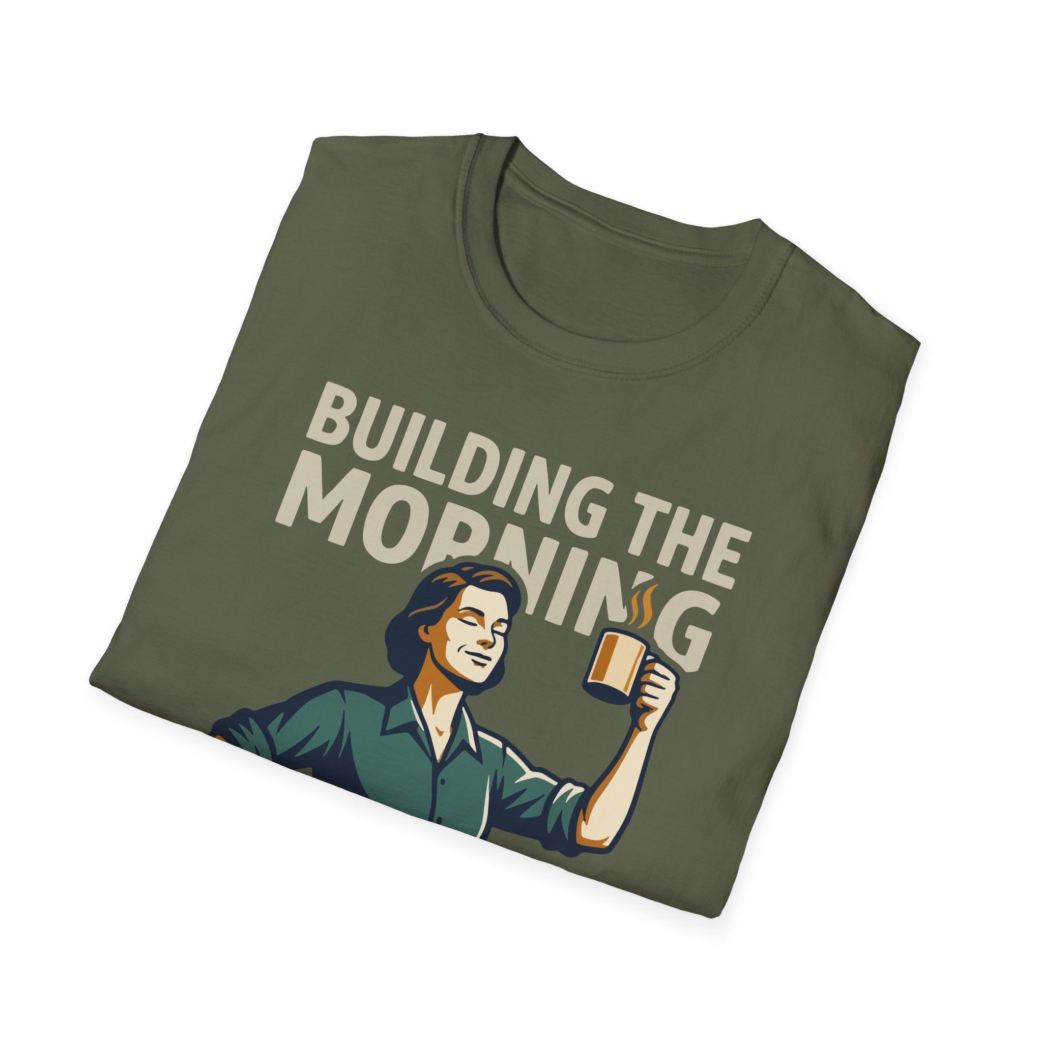 [43] Building The Morning - F T-Shirt