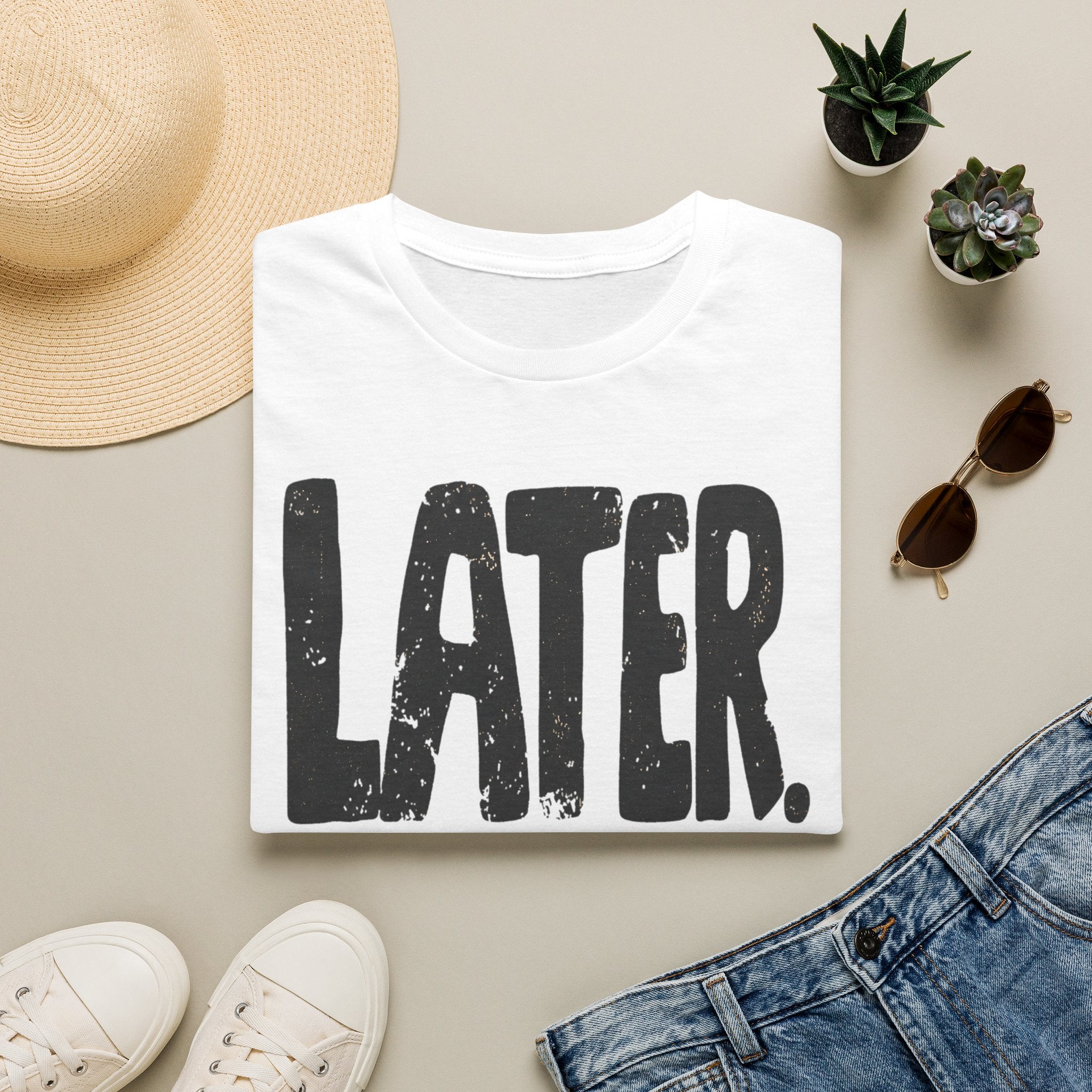 [102] Later Procrastination Deadline T-Shirt