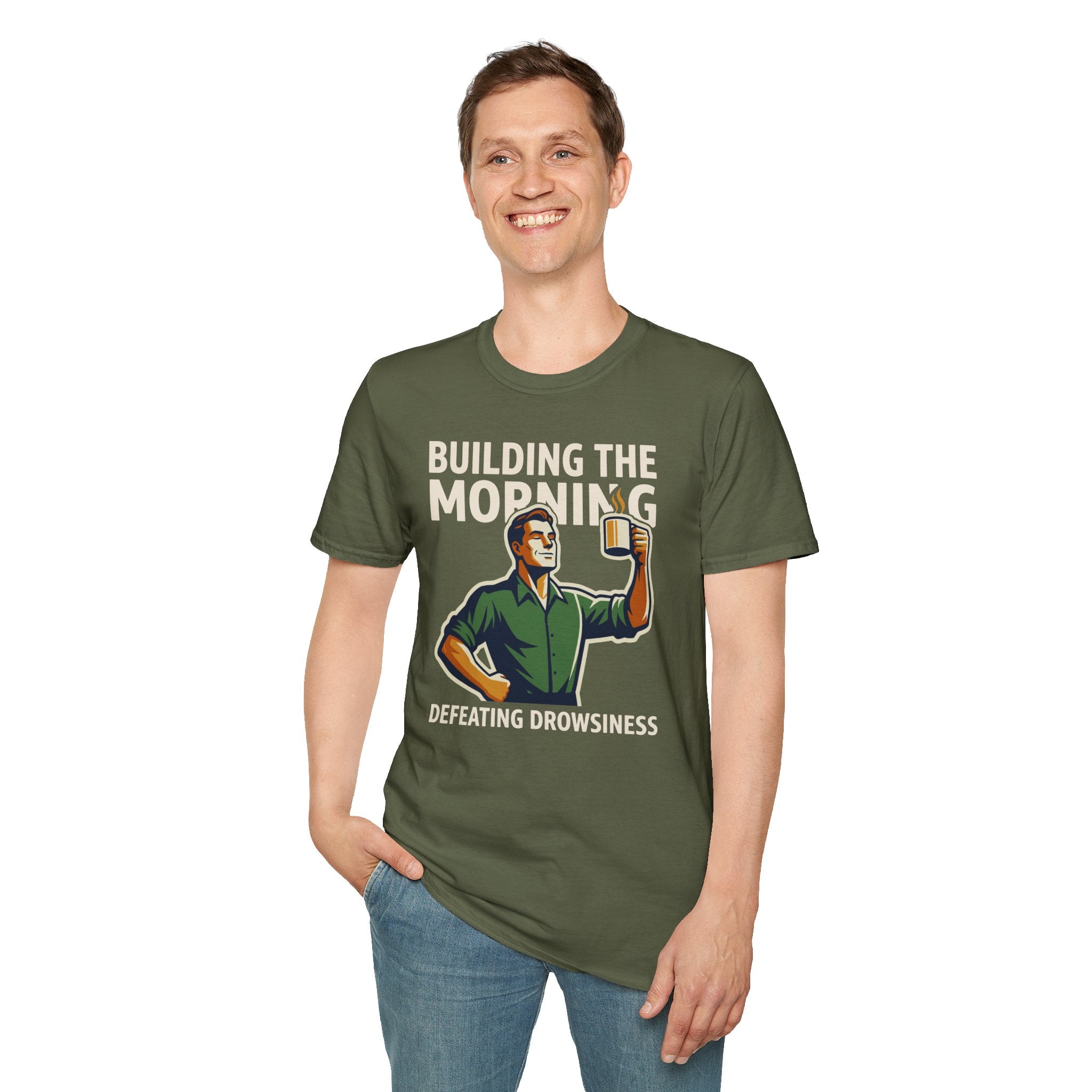 [44] Building The Morning - M T-Shirt