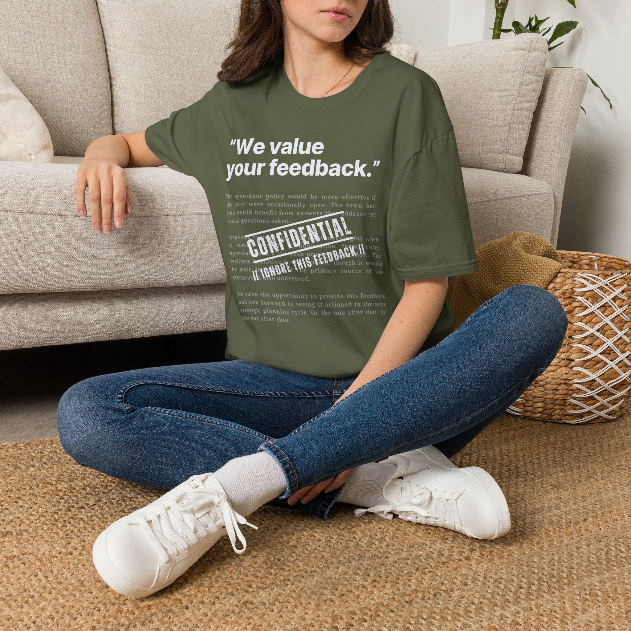 [78] We value Your Feedback T-Shirt