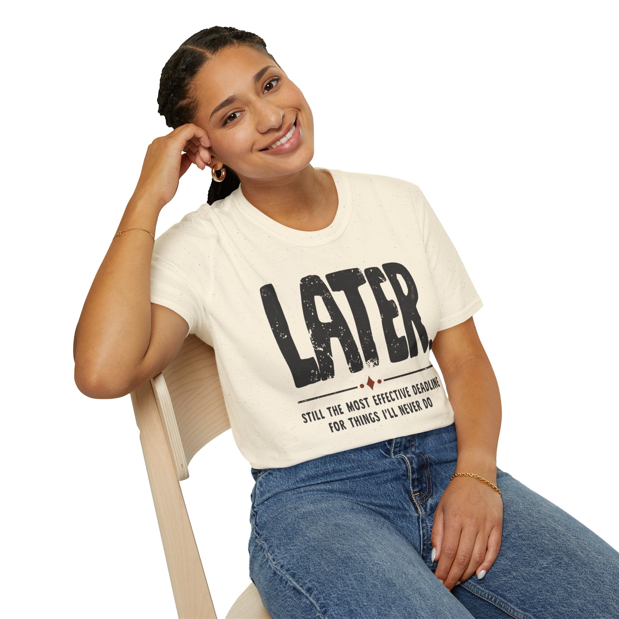[102] Later Procrastination Deadline T-Shirt