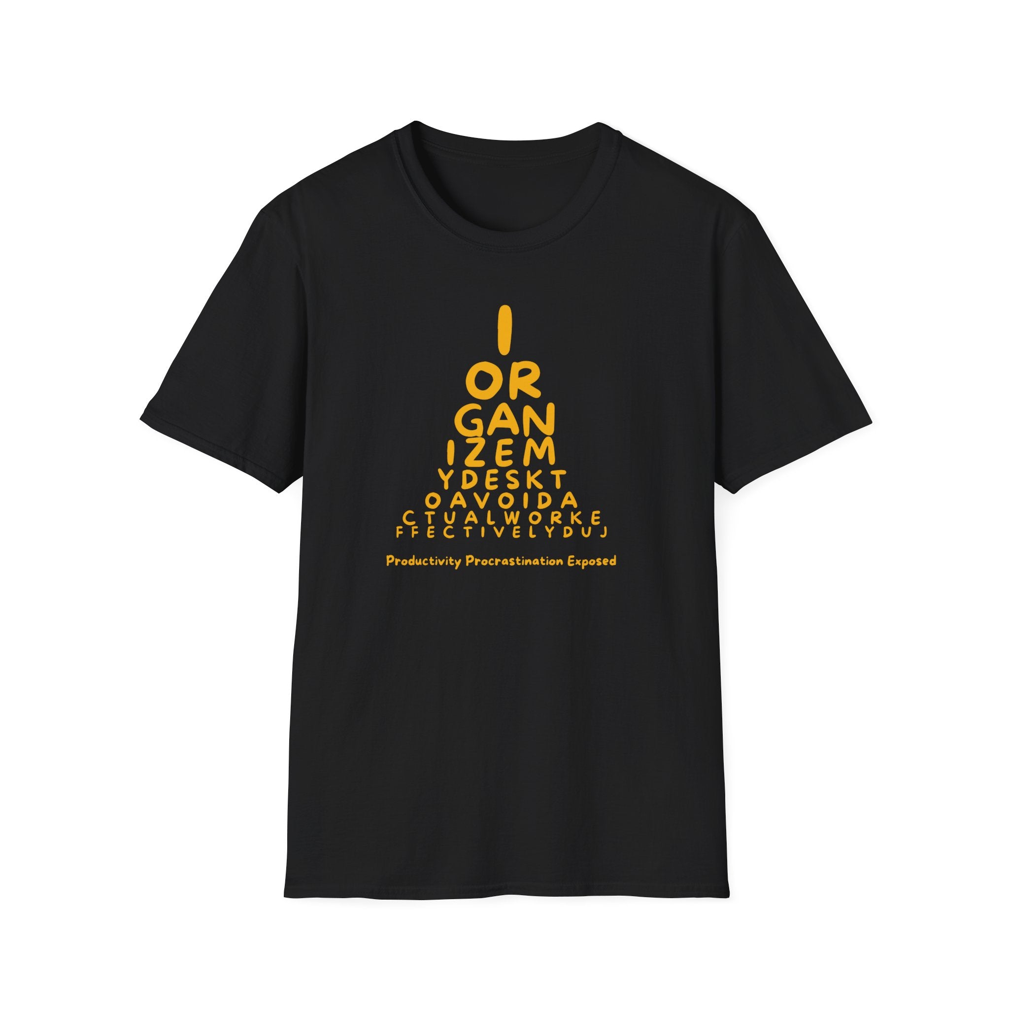 [3] Desk Organization Procrastination T-Shirt