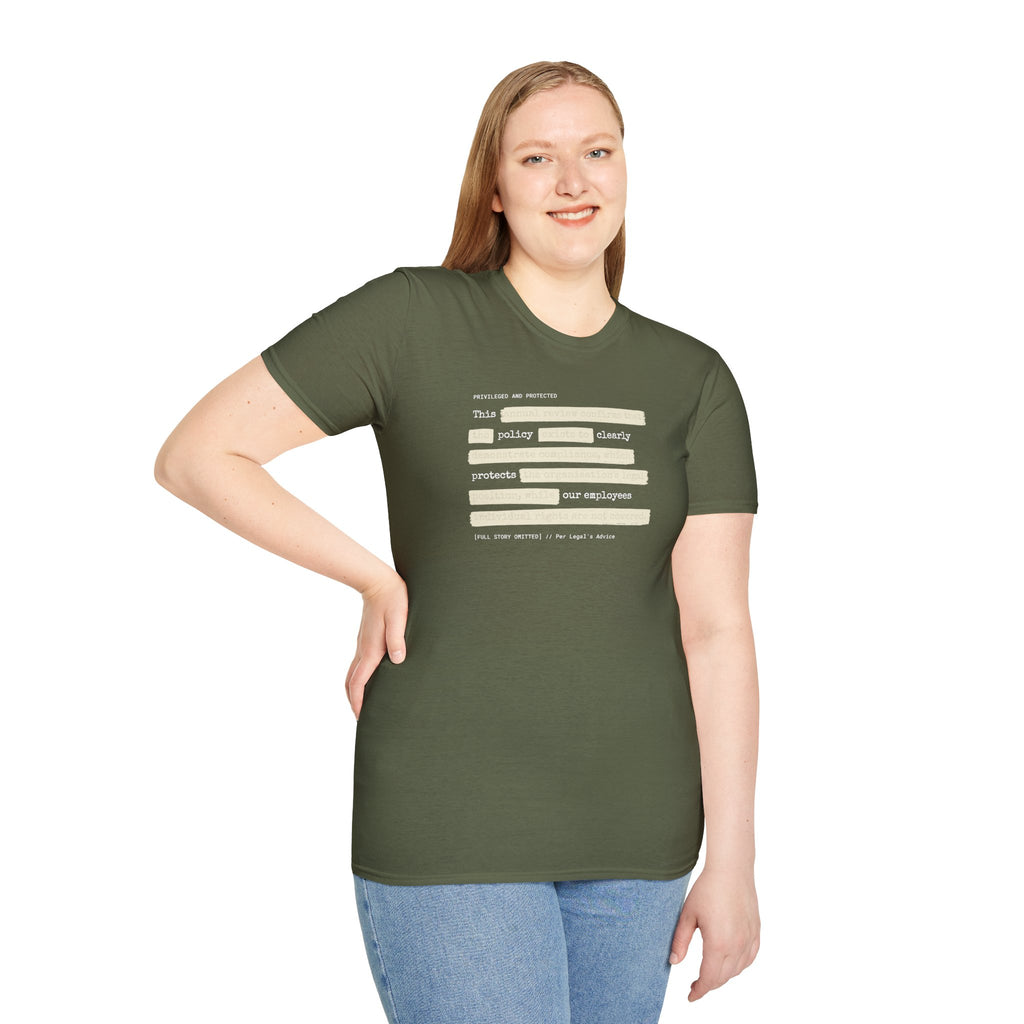 [63] An Honest Legal Policy T-Shirt