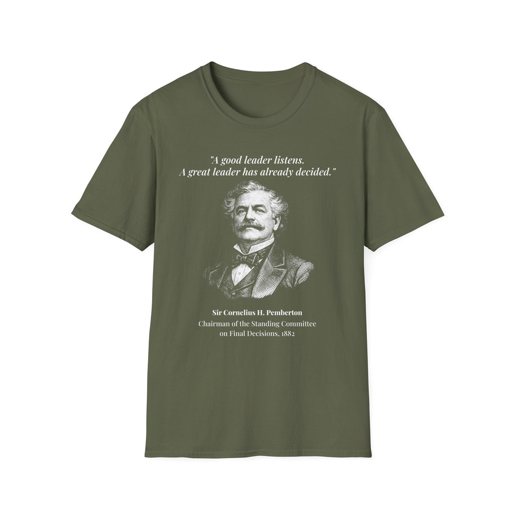 [76] A Great Leader T-Shirt