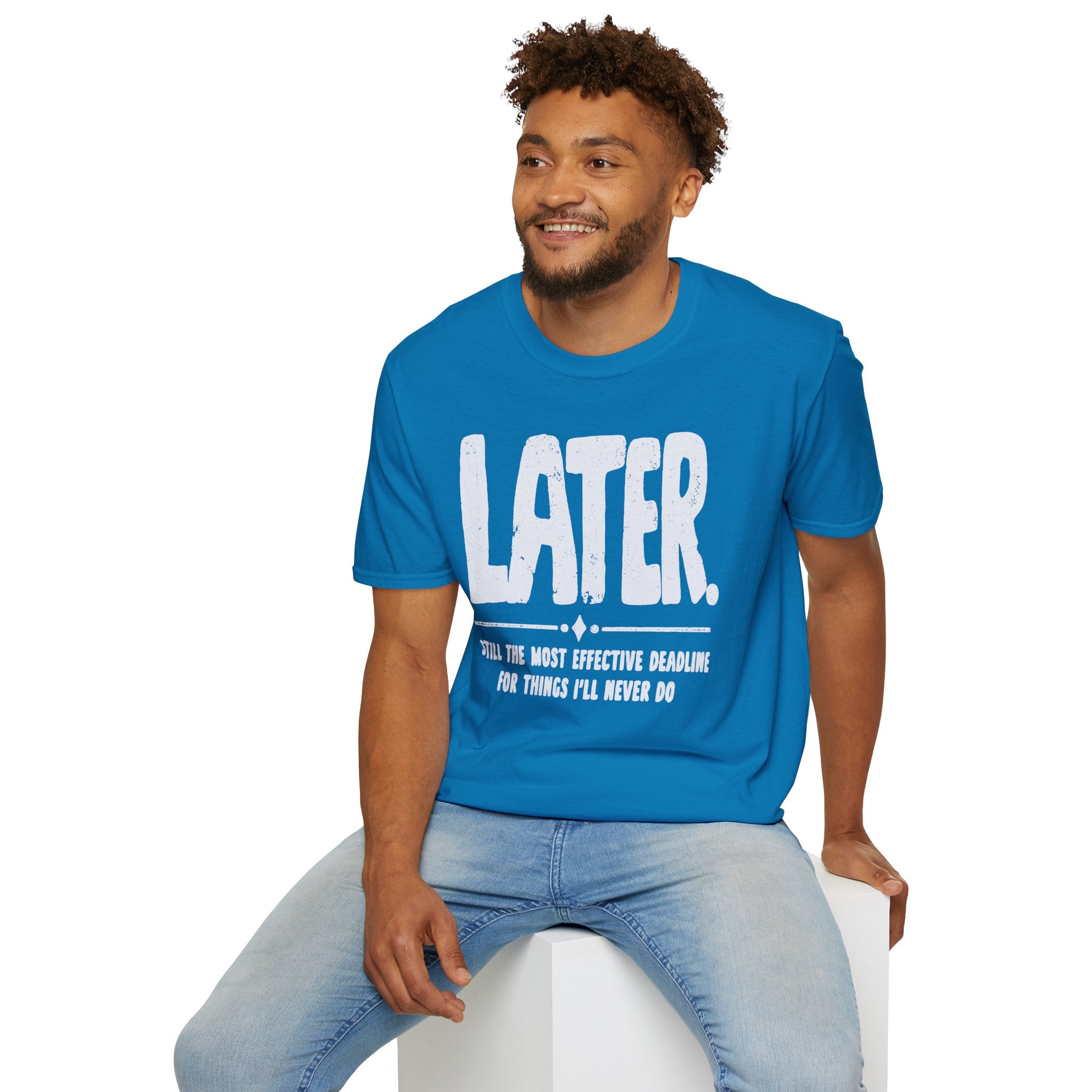 [102] Later Procrastination Deadline T-Shirt