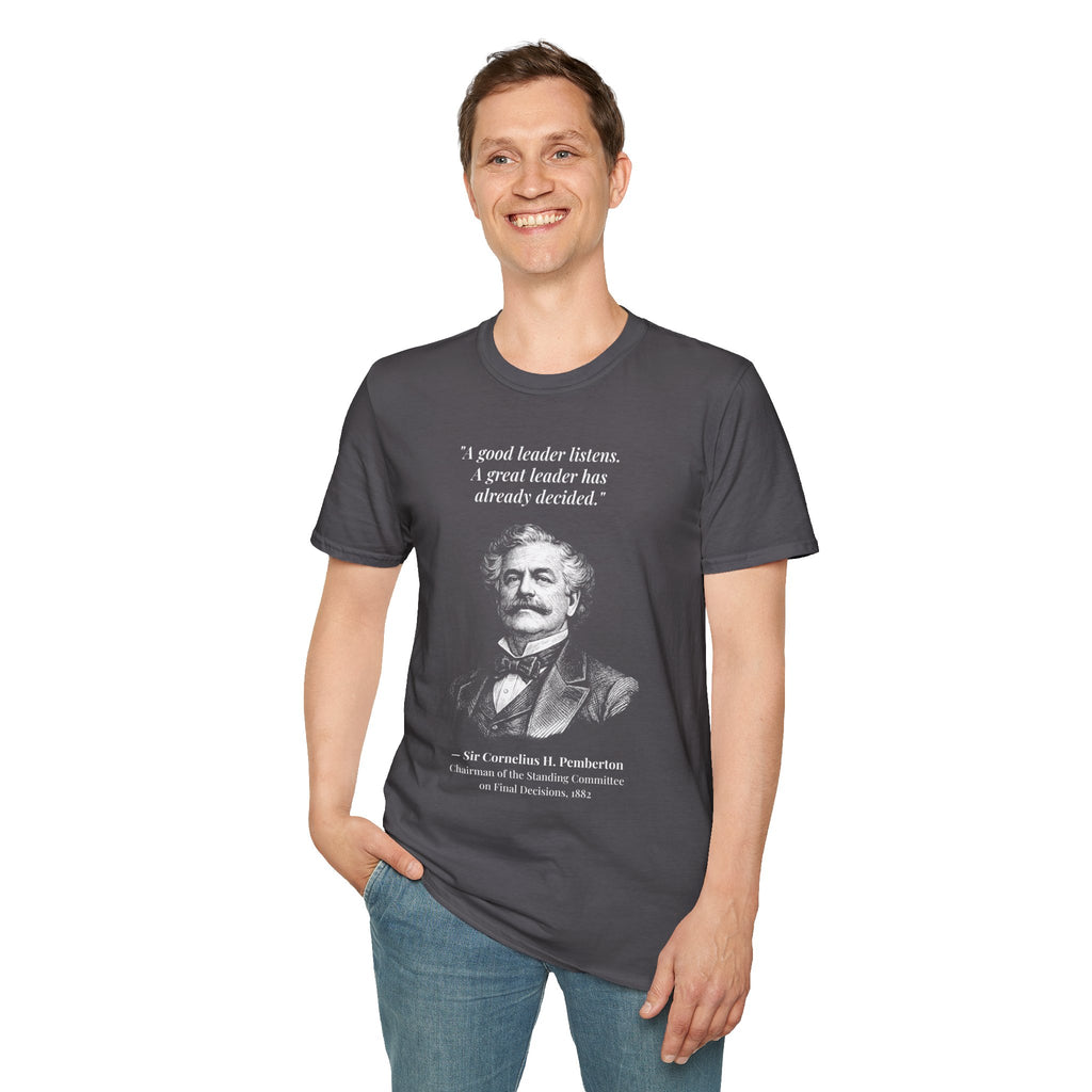 [76] A Great Leader T-Shirt