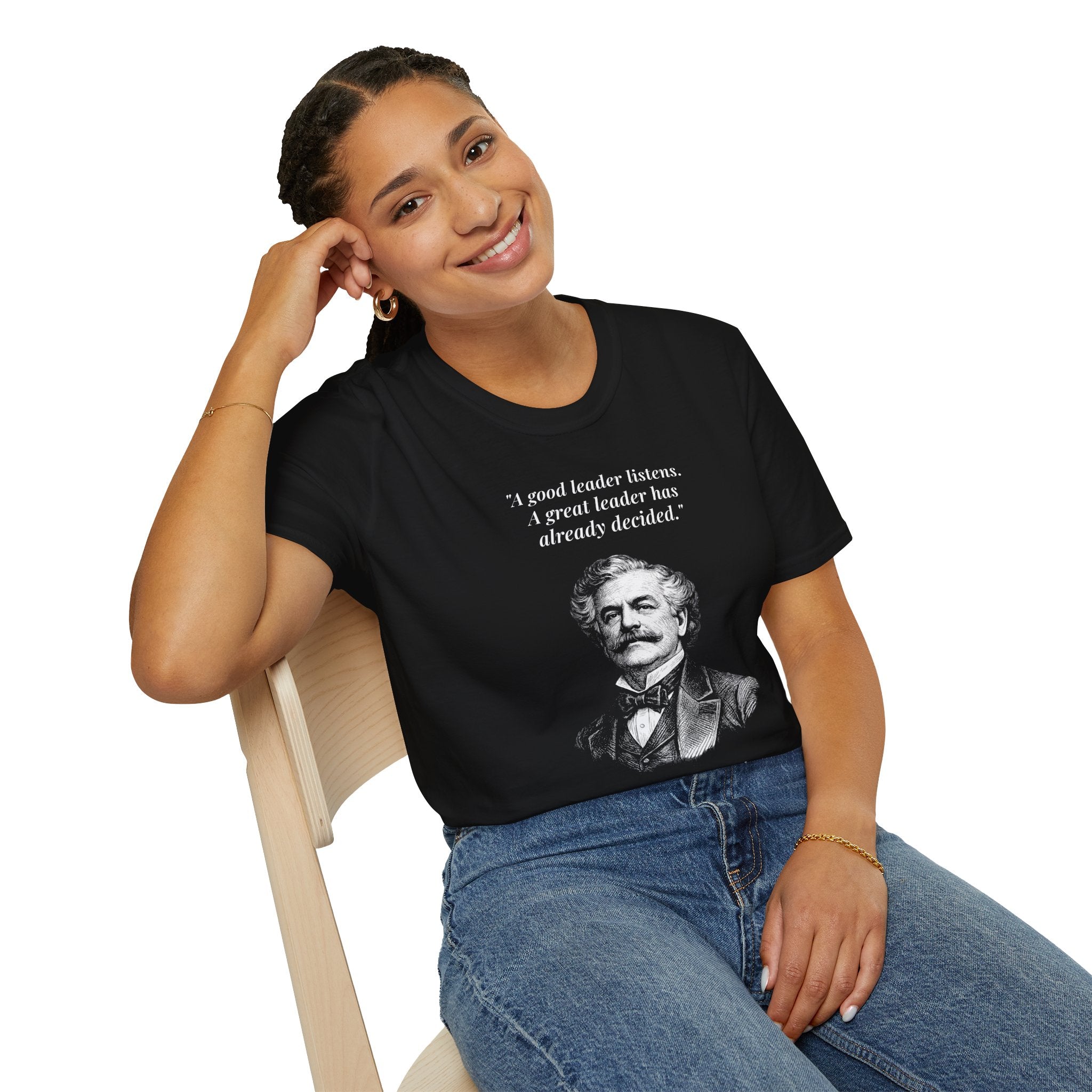 [76] A Great Leader T-Shirt
