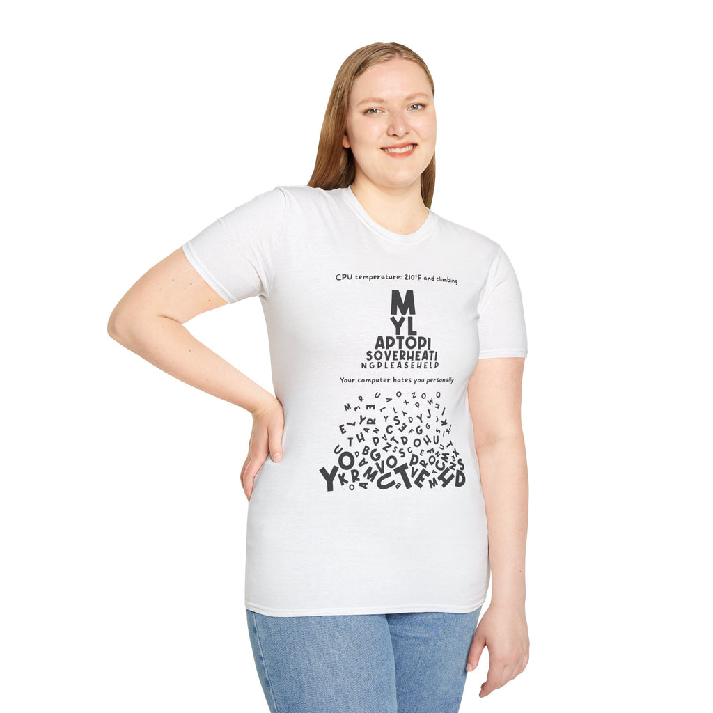 [39] CPU Temperature Climbing T-Shirt