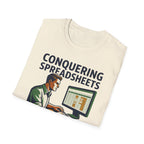 [42] Conquering Spreadsheets T-Shirt