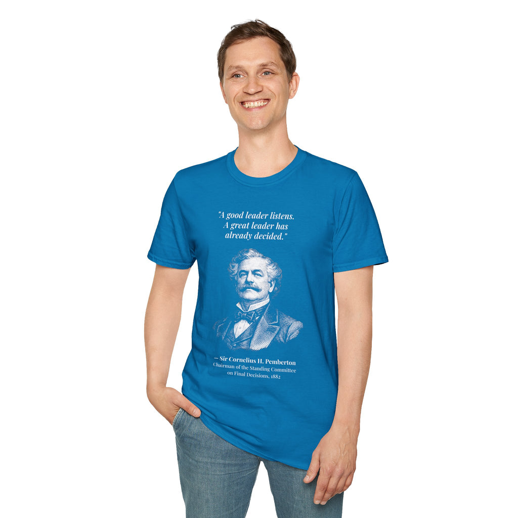[76] A Great Leader T-Shirt