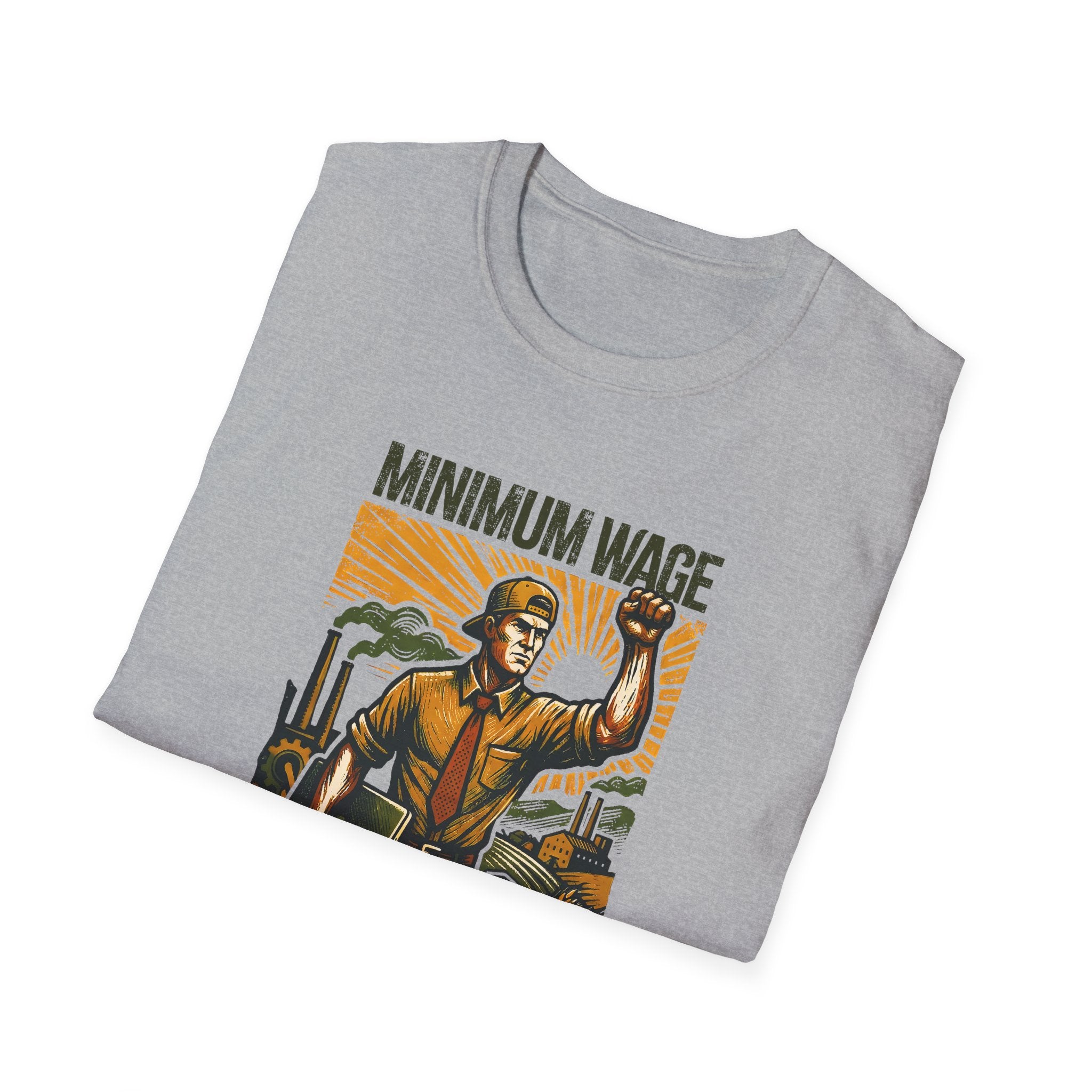 [40] Minimum Wage Maximum Contempt T-Shirt