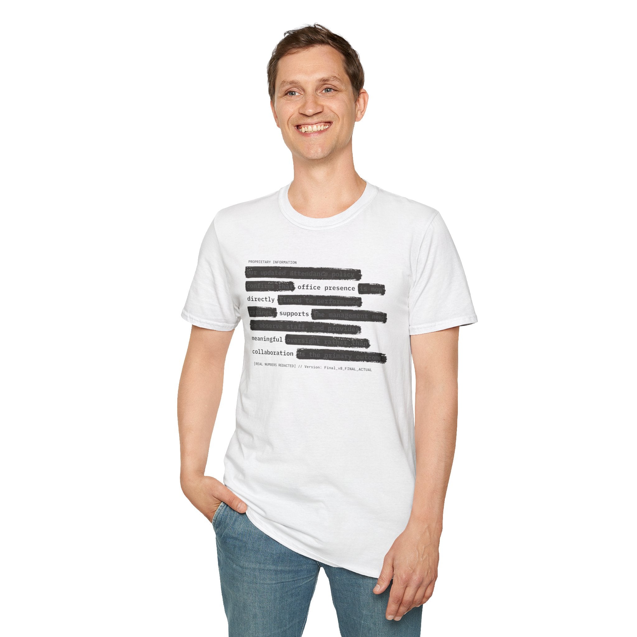 [64] Return To Office Policy T-Shirt