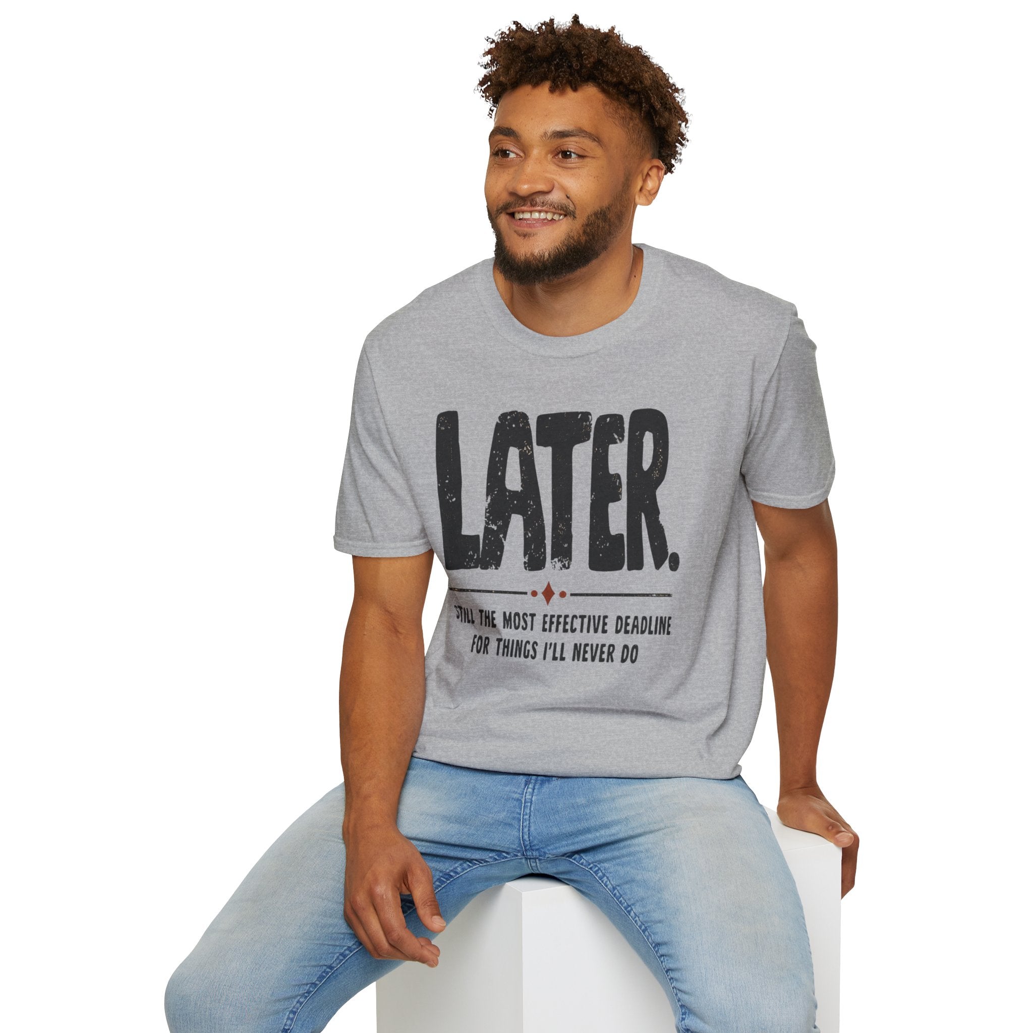 [102] Later Procrastination Deadline T-Shirt