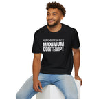 [41] Minimum Wage Maximum Contempt T-Shirt
