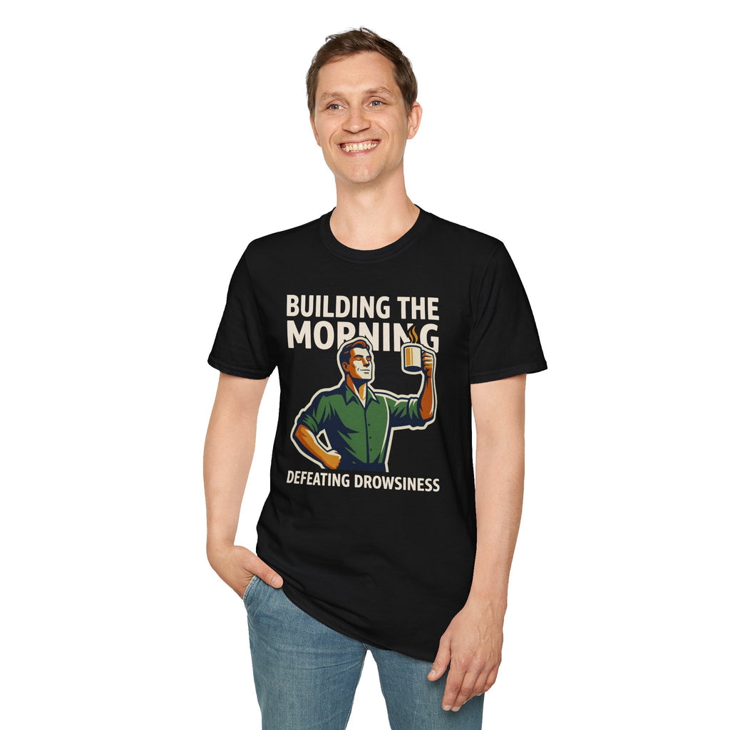 [44] Building The Morning - M T-Shirt