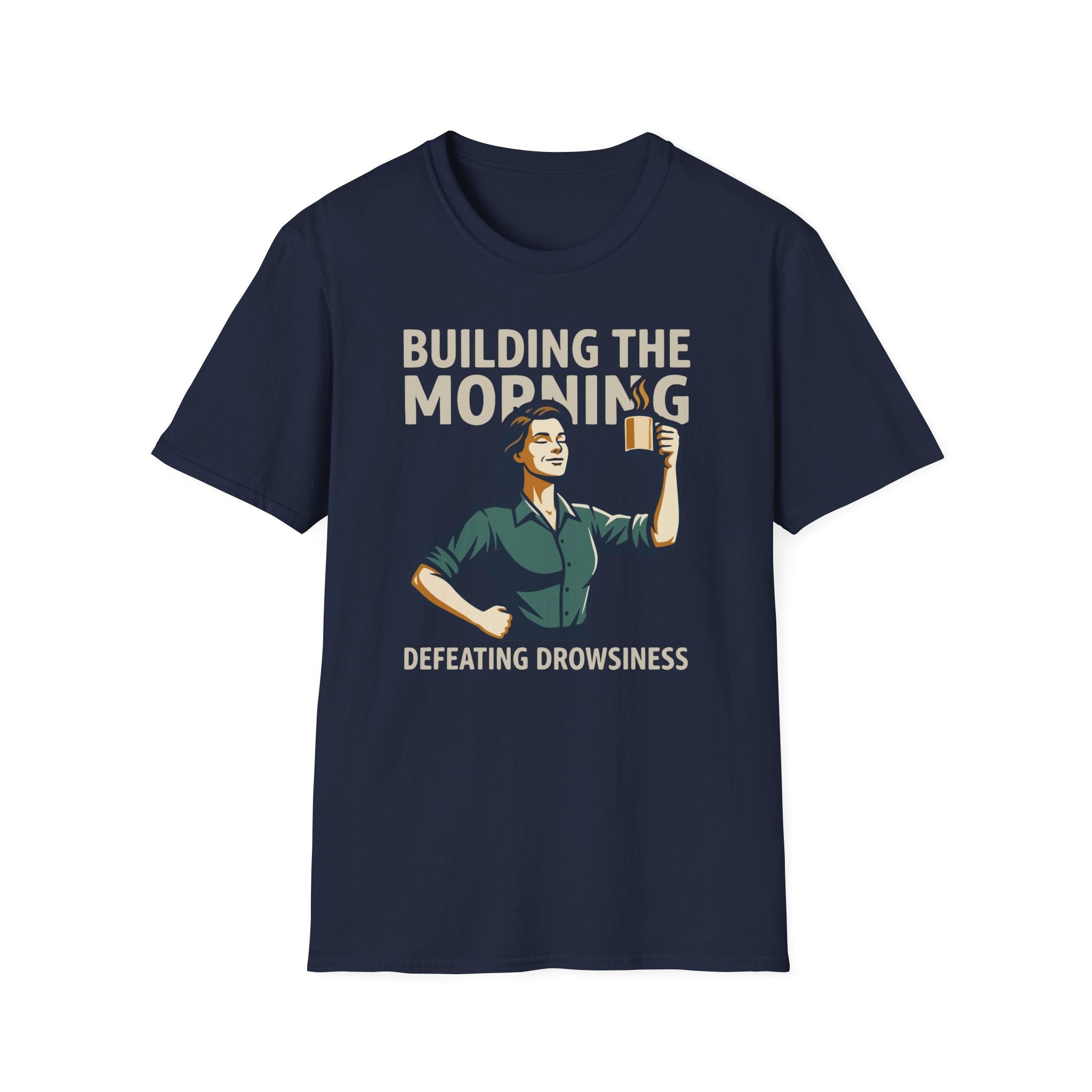 [43] Building The Morning - F T-Shirt