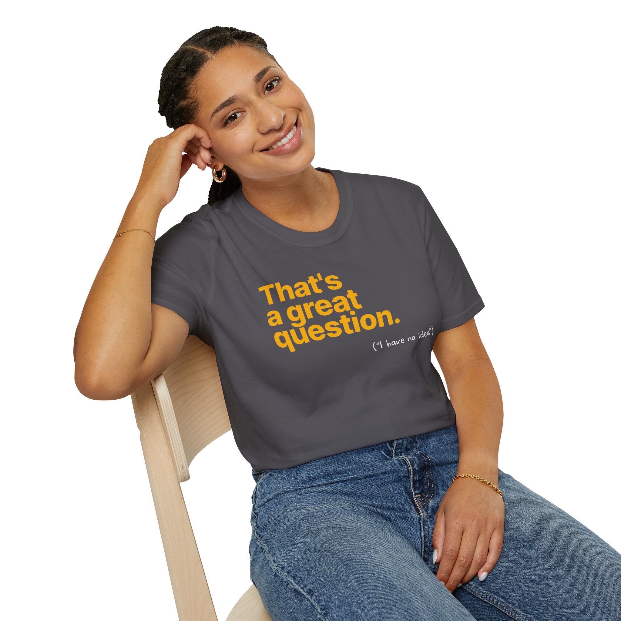 [80] A Great Question T-Shirt